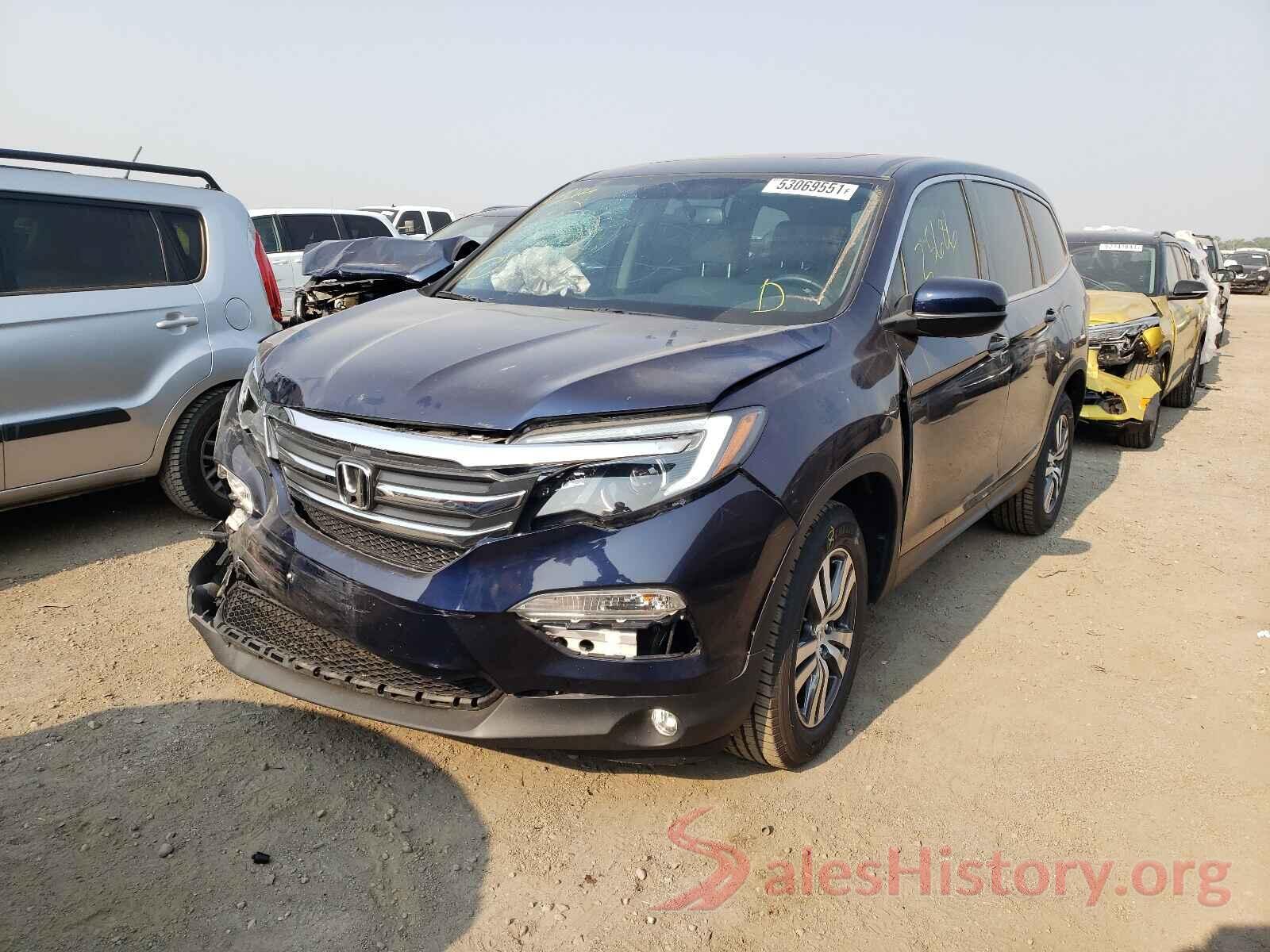 5FNYF6H51HB100934 2017 HONDA PILOT