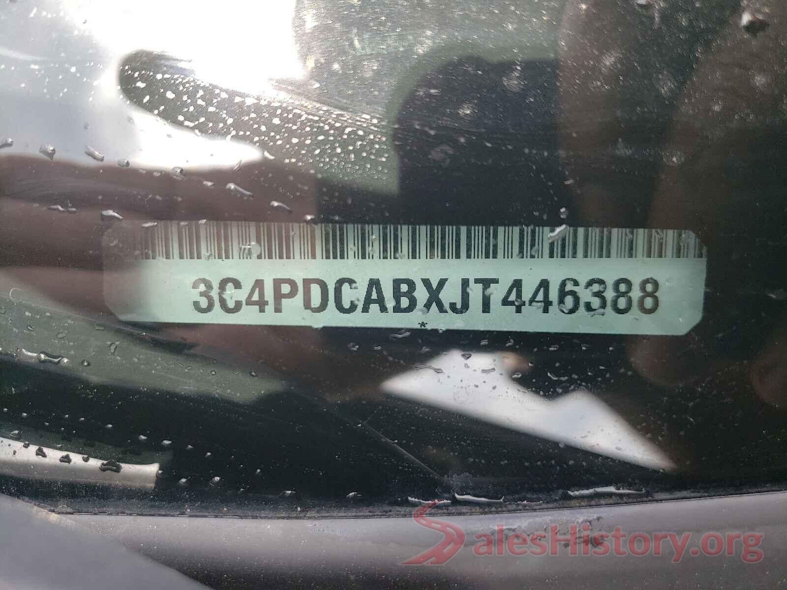 3C4PDCABXJT446388 2018 DODGE JOURNEY