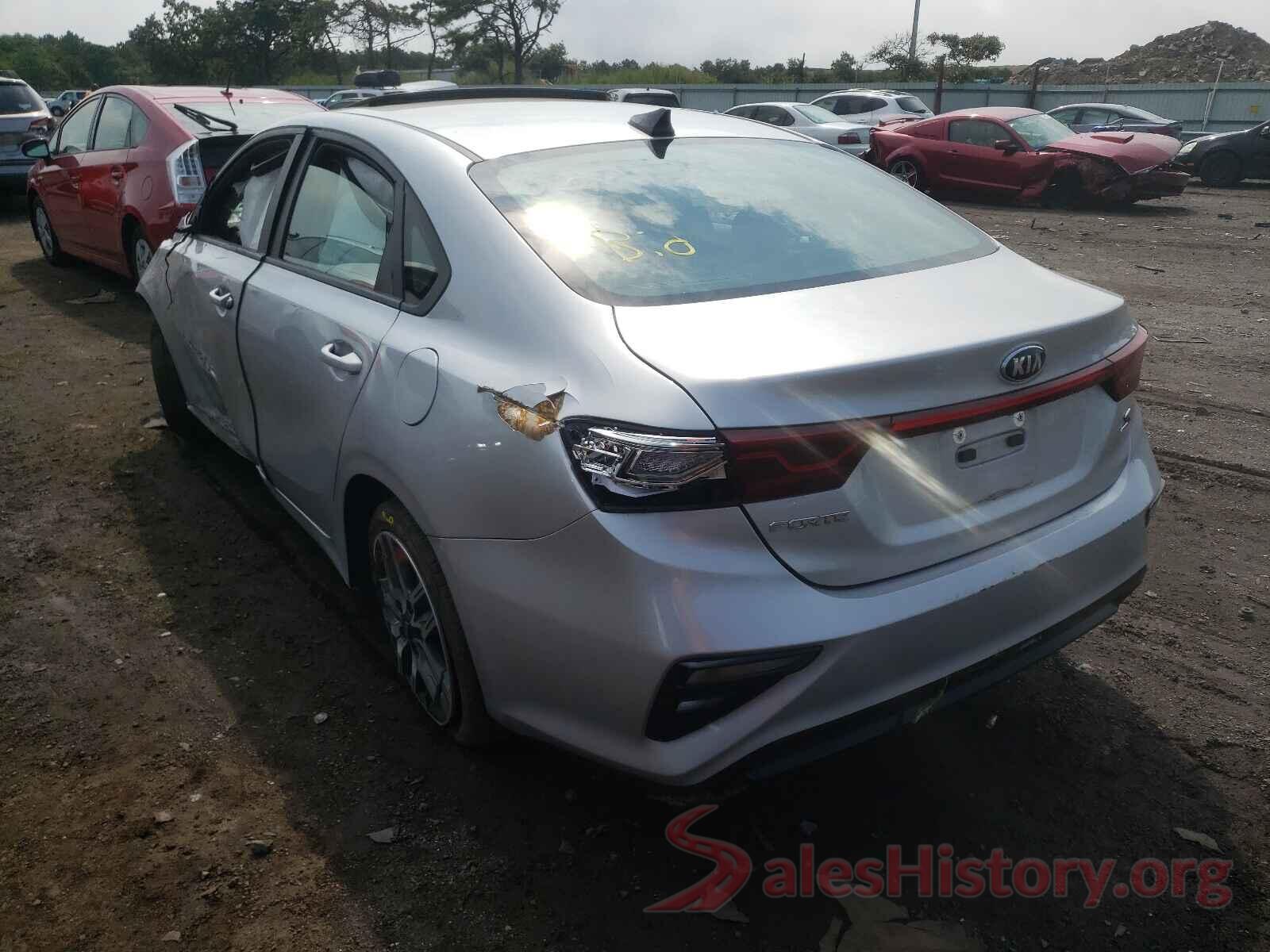 3KPF34AD8KE020520 2019 KIA FORTE