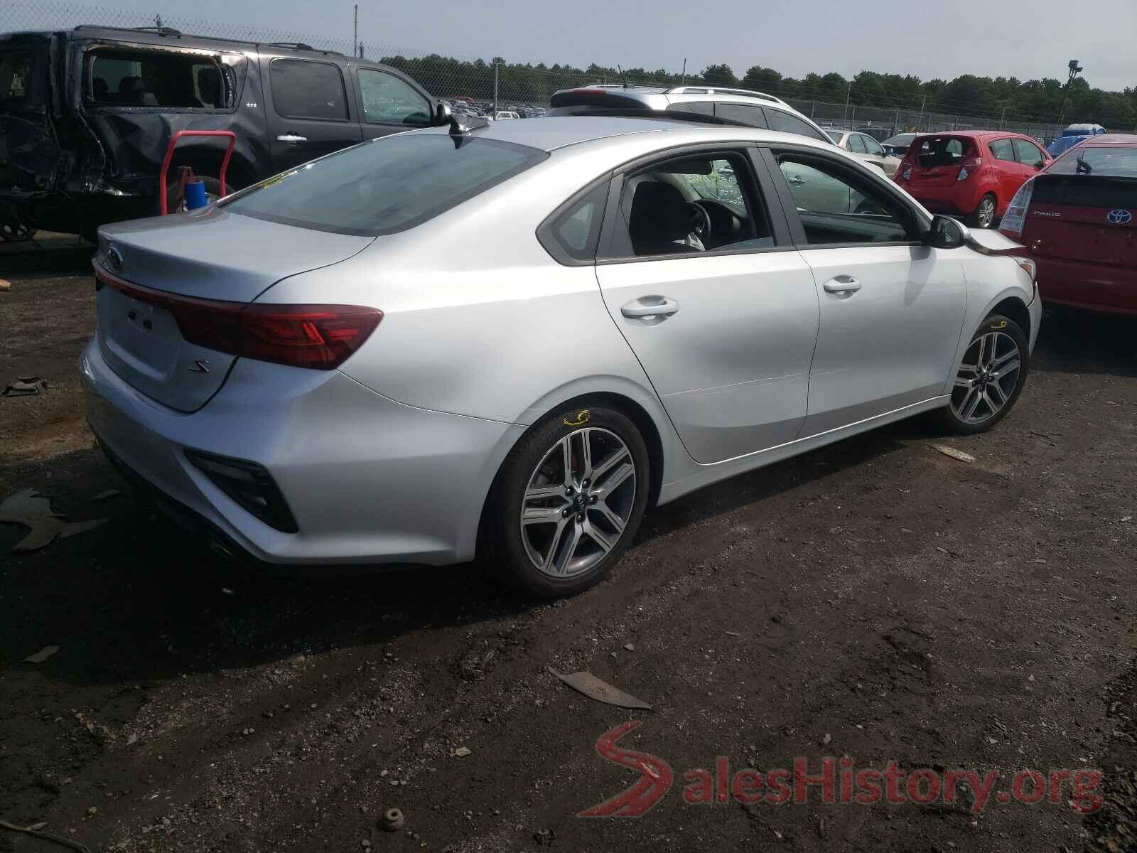 3KPF34AD8KE020520 2019 KIA FORTE