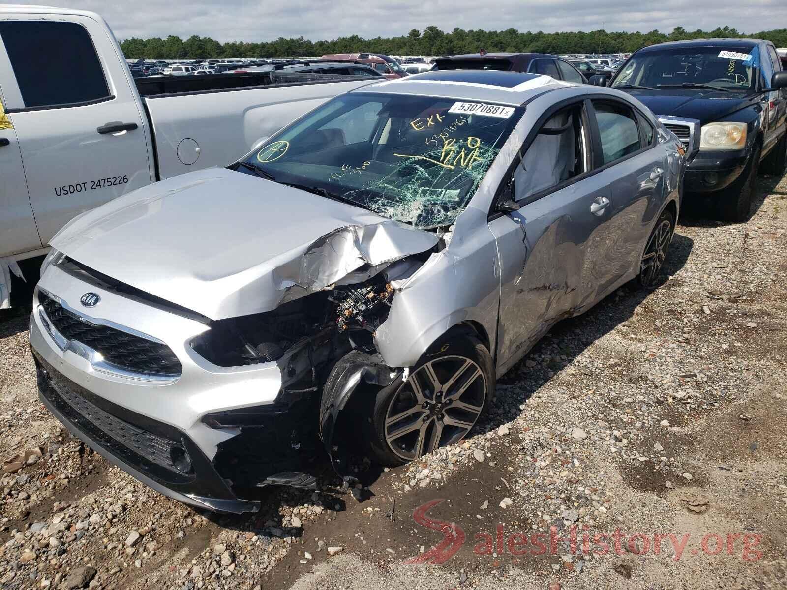 3KPF34AD8KE020520 2019 KIA FORTE