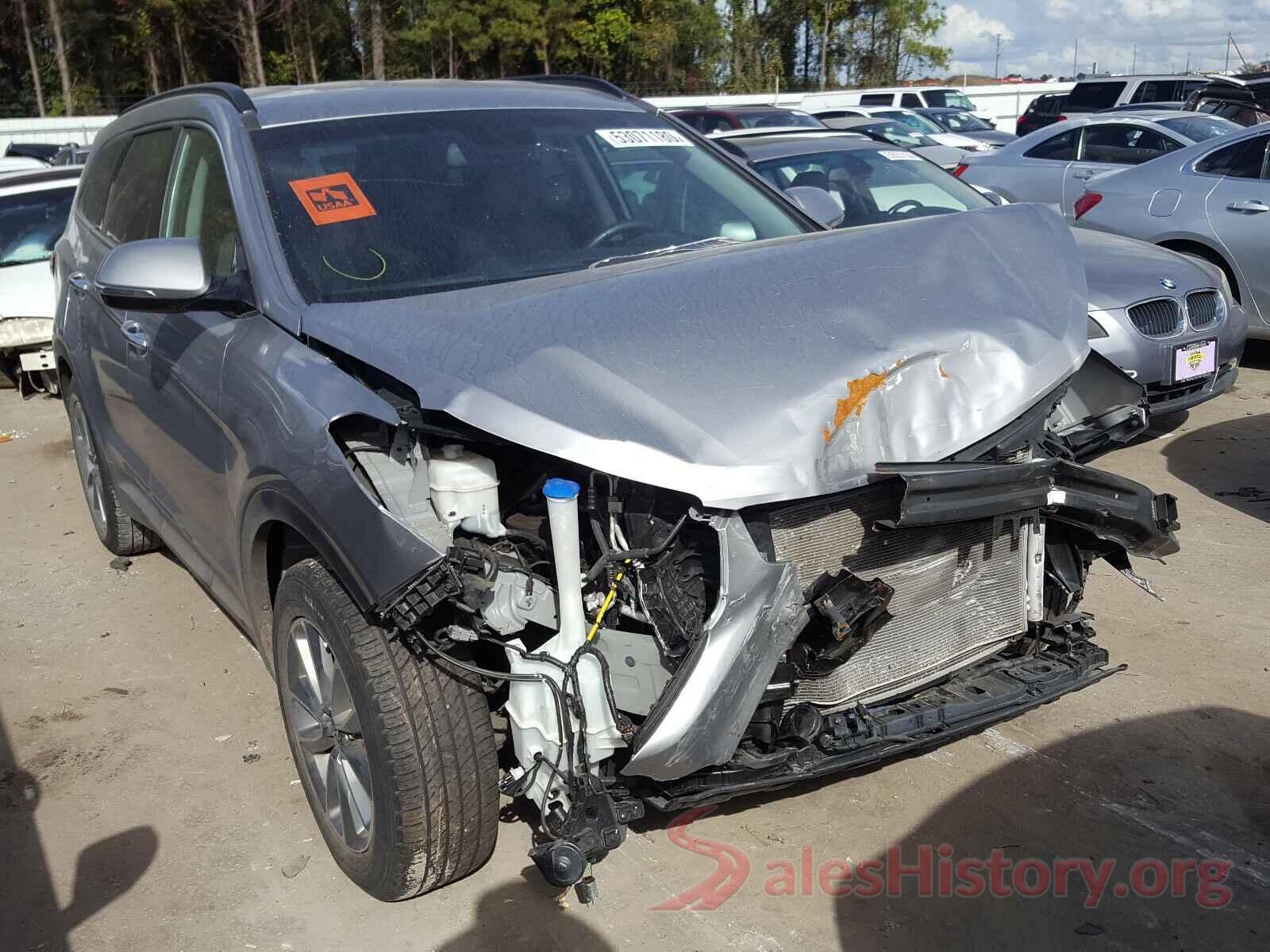 KM8SN4HF6JU267529 2018 HYUNDAI SANTA FE