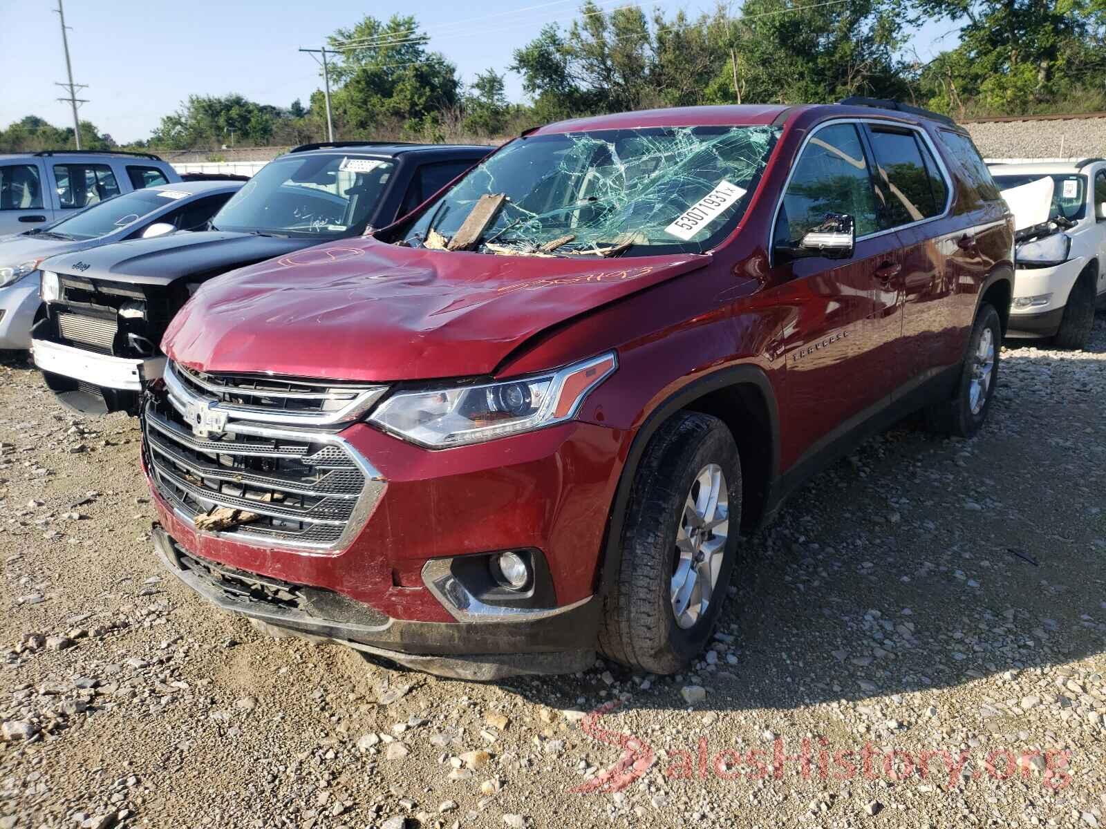 1GNERGKW5KJ101013 2019 CHEVROLET TRAVERSE