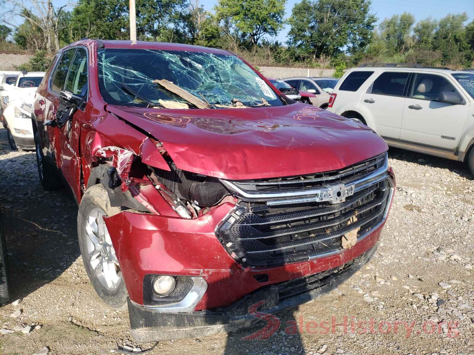 1GNERGKW5KJ101013 2019 CHEVROLET TRAVERSE