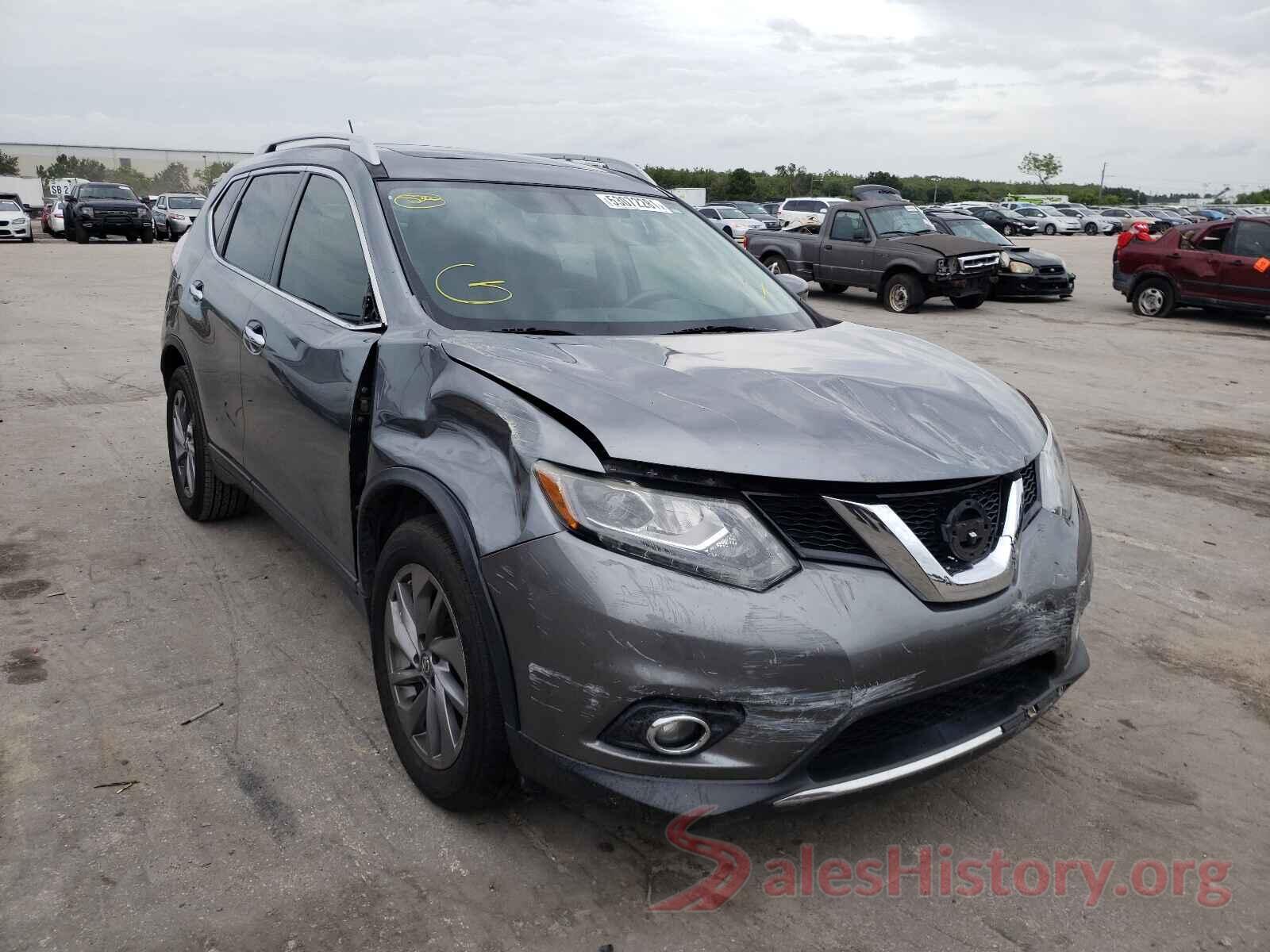 5N1AT2MT6GC749336 2016 NISSAN ROGUE