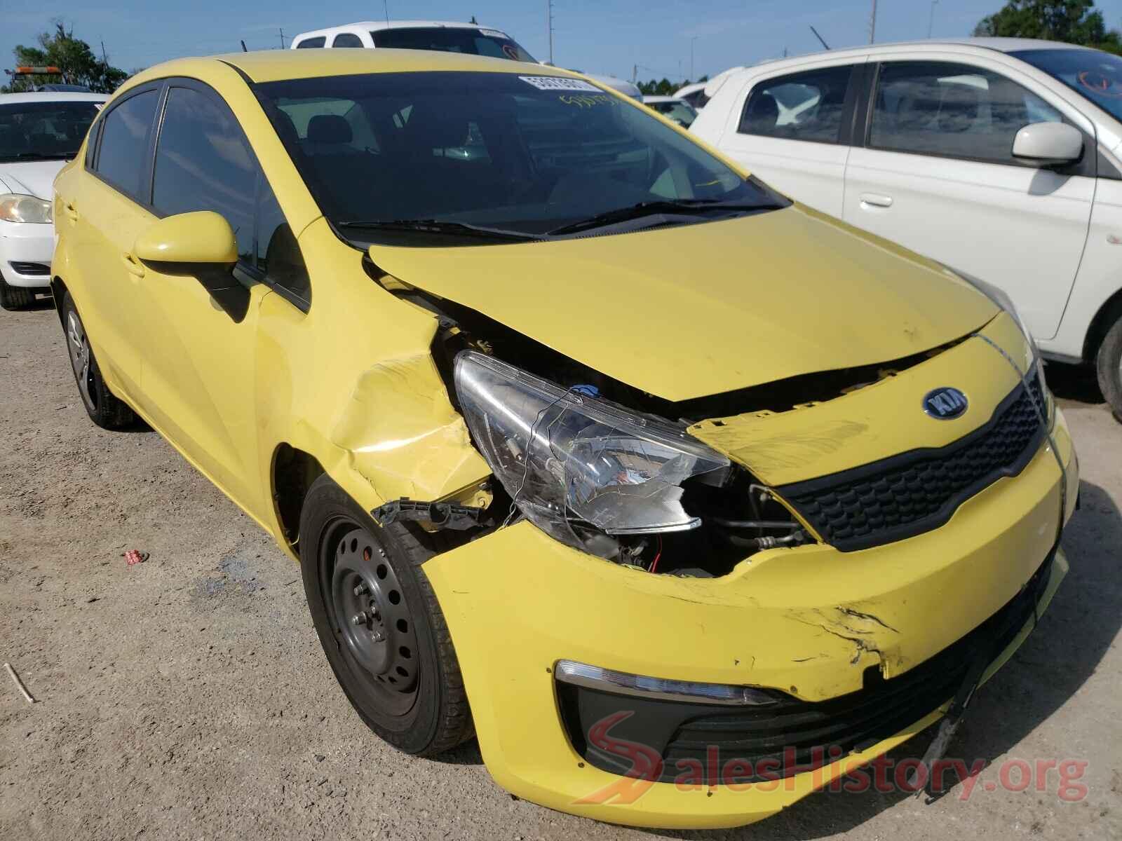 KNADM4A37G6598498 2016 KIA RIO