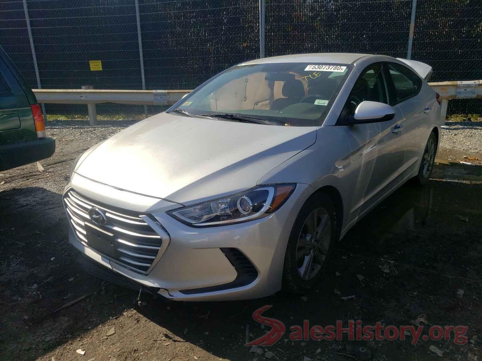 5NPD84LF5JH327886 2018 HYUNDAI ELANTRA