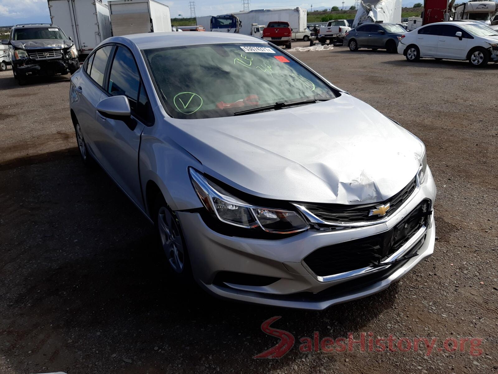 1G1BC5SM2H7174824 2017 CHEVROLET CRUZE