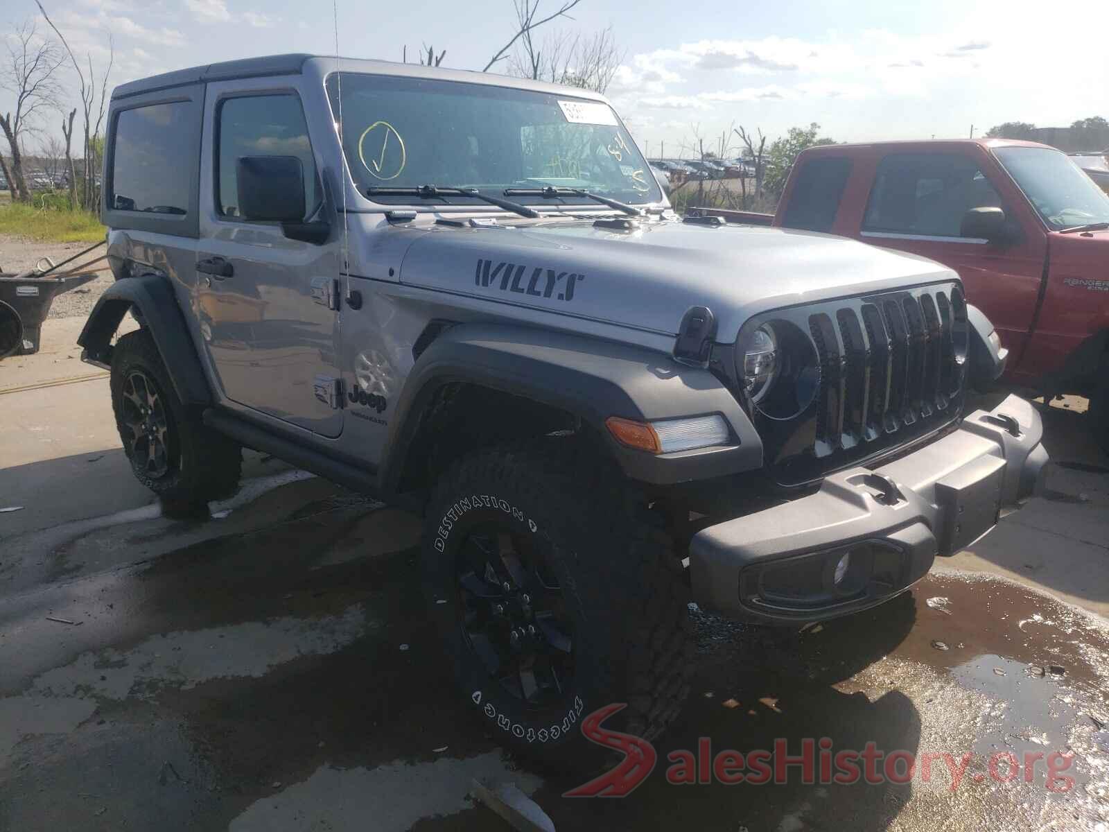 1C4HJXAG8MW668345 2021 JEEP WRANGLER