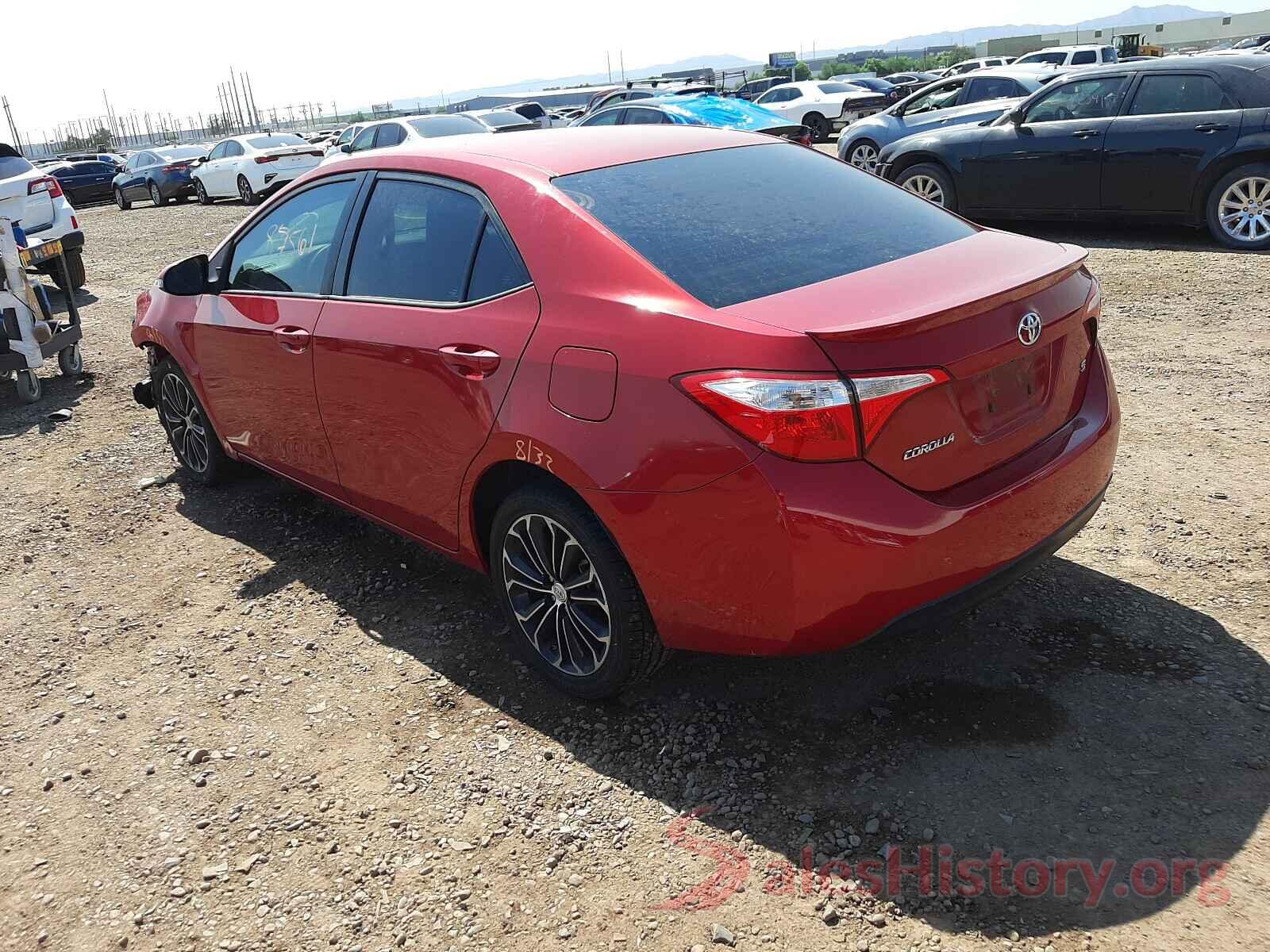 5YFBURHE6GP467862 2016 TOYOTA COROLLA