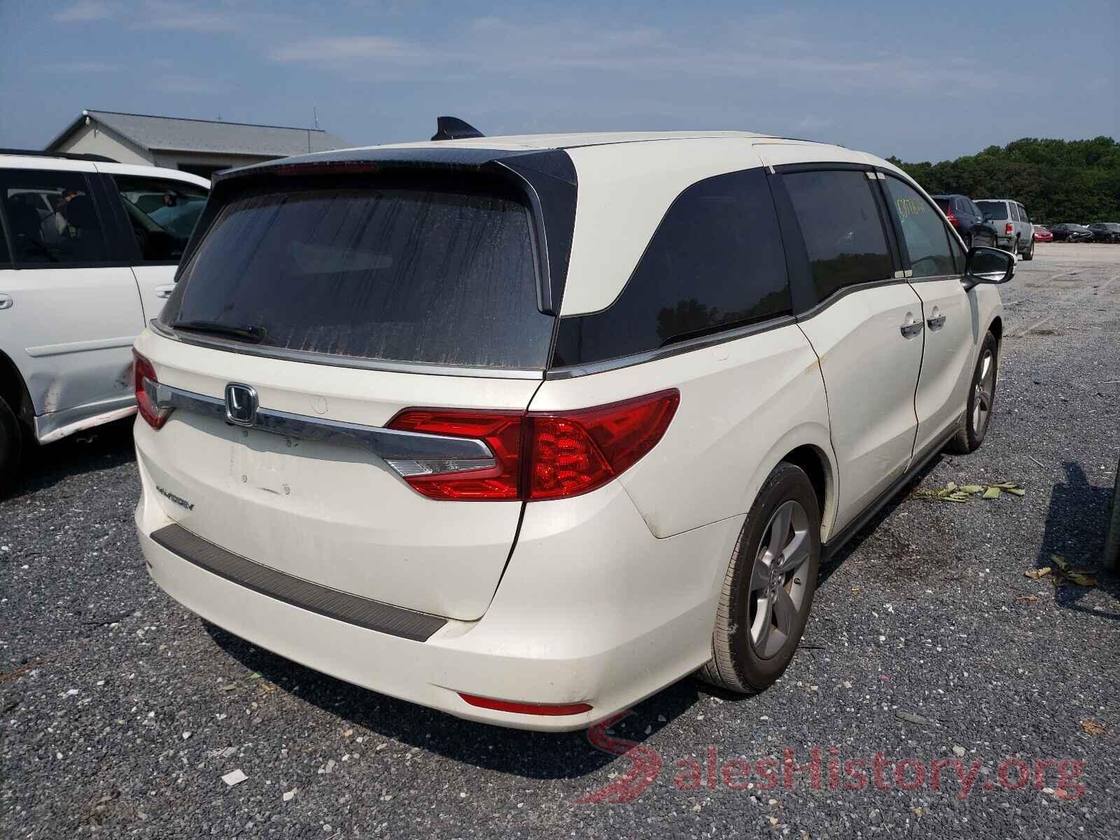 5FNRL6H76KB107691 2019 HONDA ODYSSEY