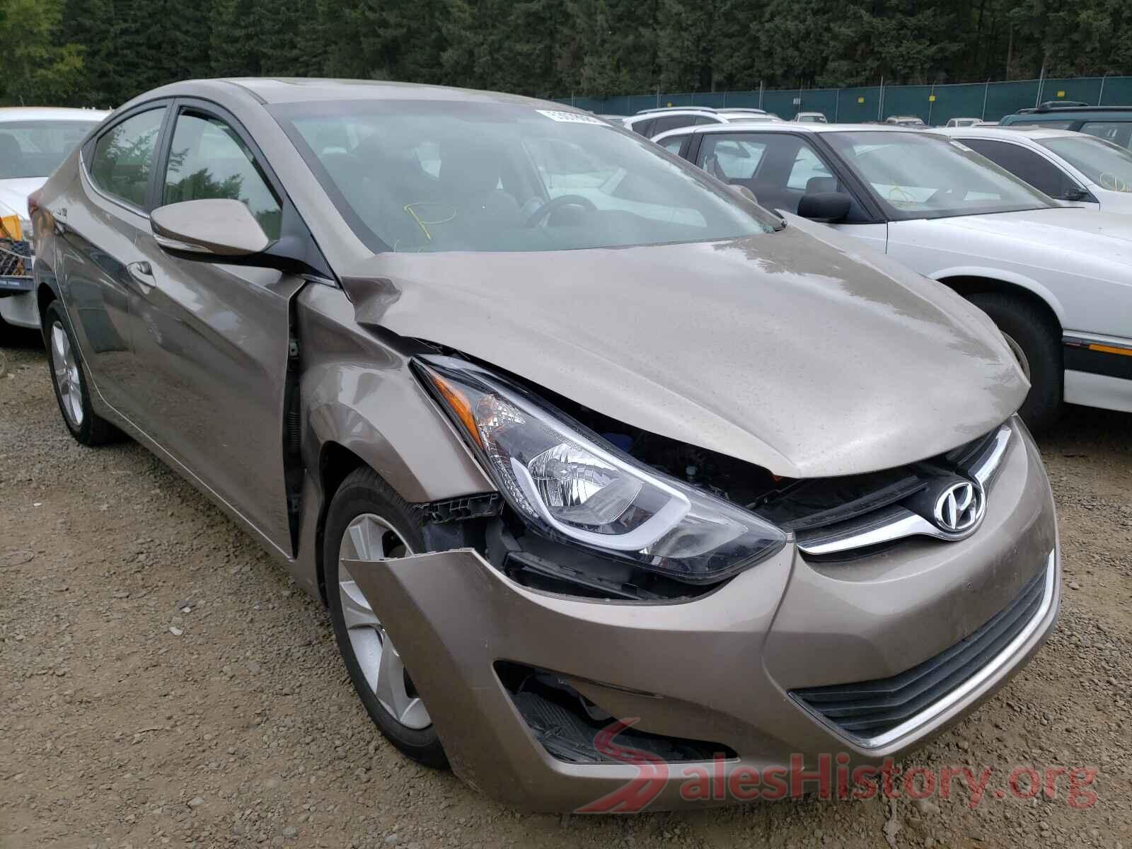 5NPDH4AE9GH686872 2016 HYUNDAI ELANTRA