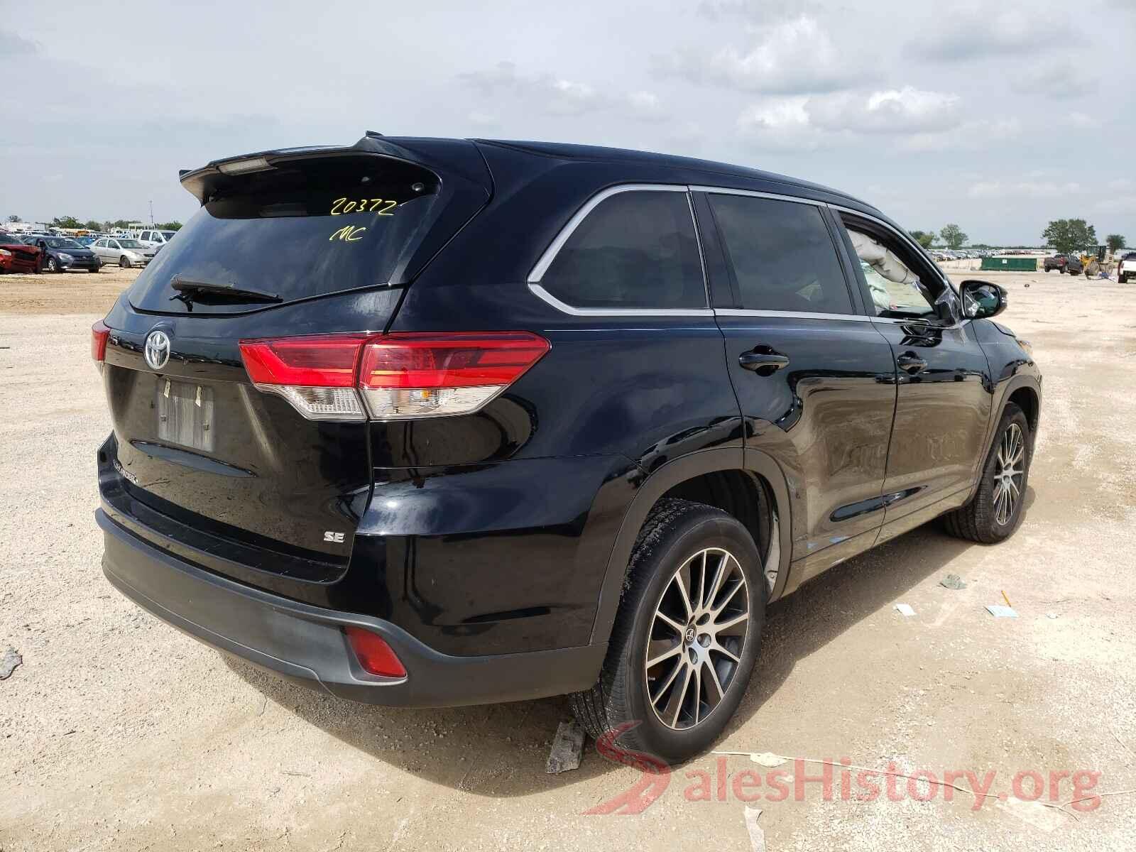 5TDKZRFH9HS190759 2017 TOYOTA HIGHLANDER