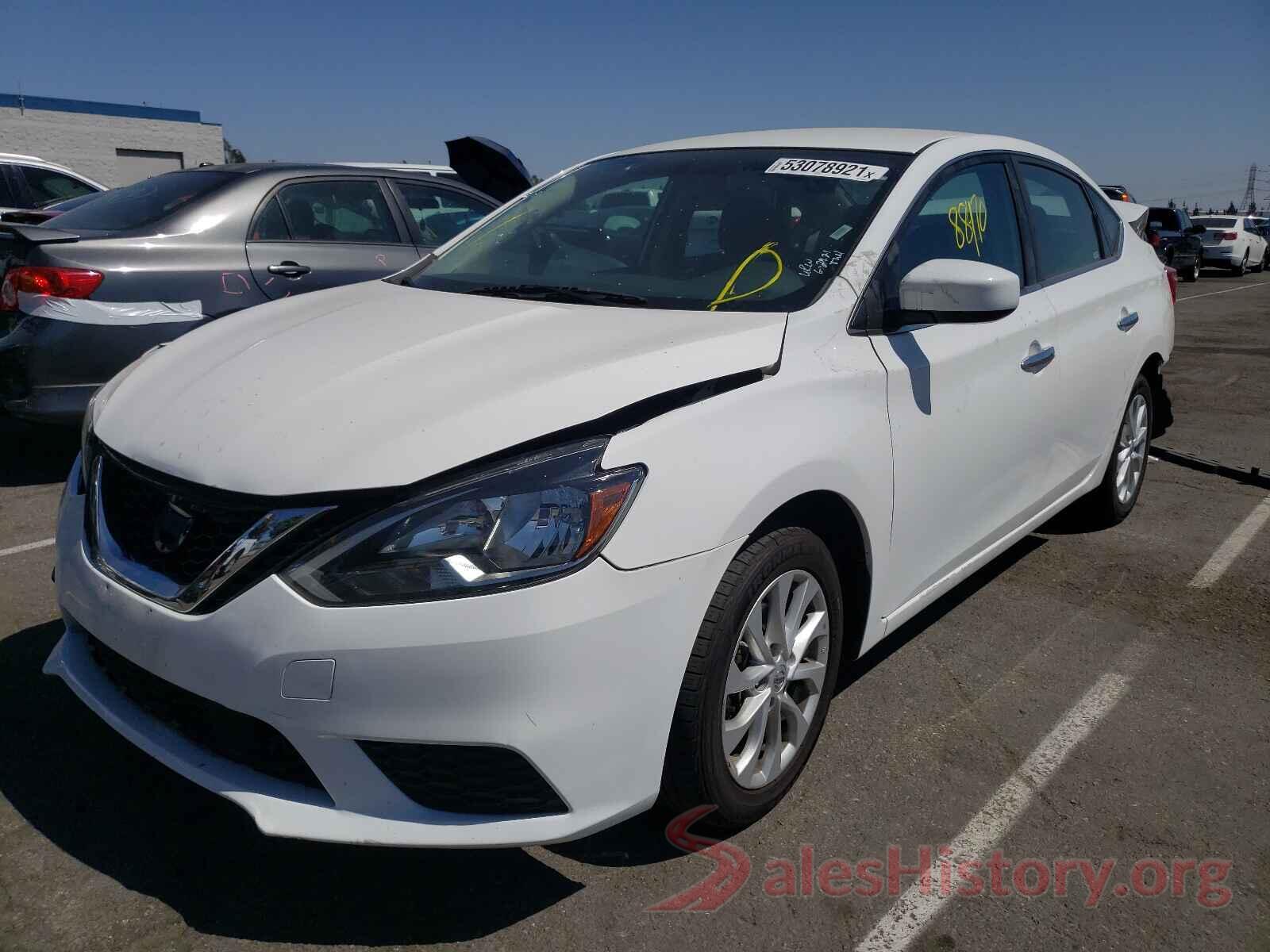 3N1AB7AP0KL613246 2019 NISSAN SENTRA