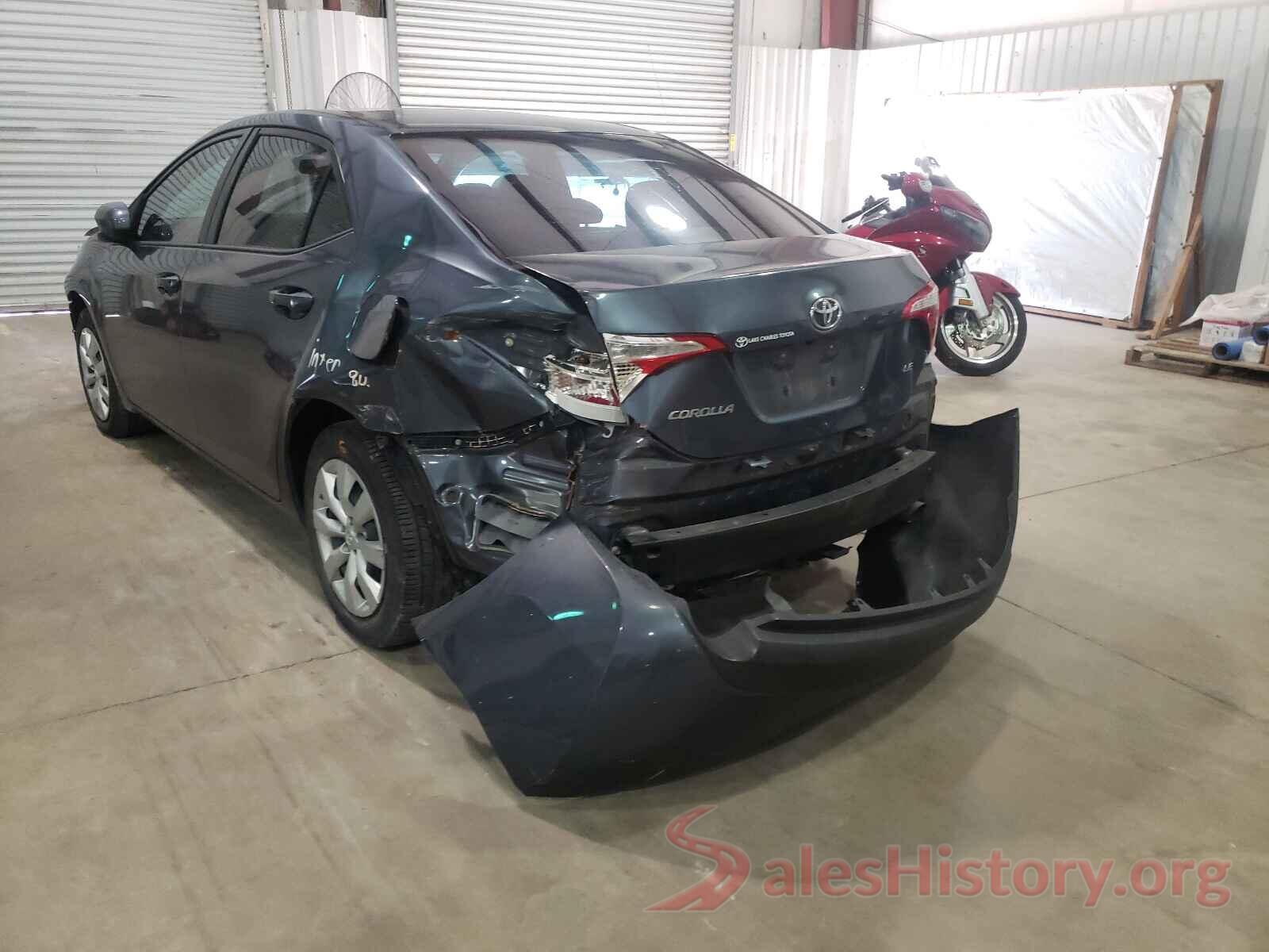 5YFBURHE9GP495350 2016 TOYOTA COROLLA