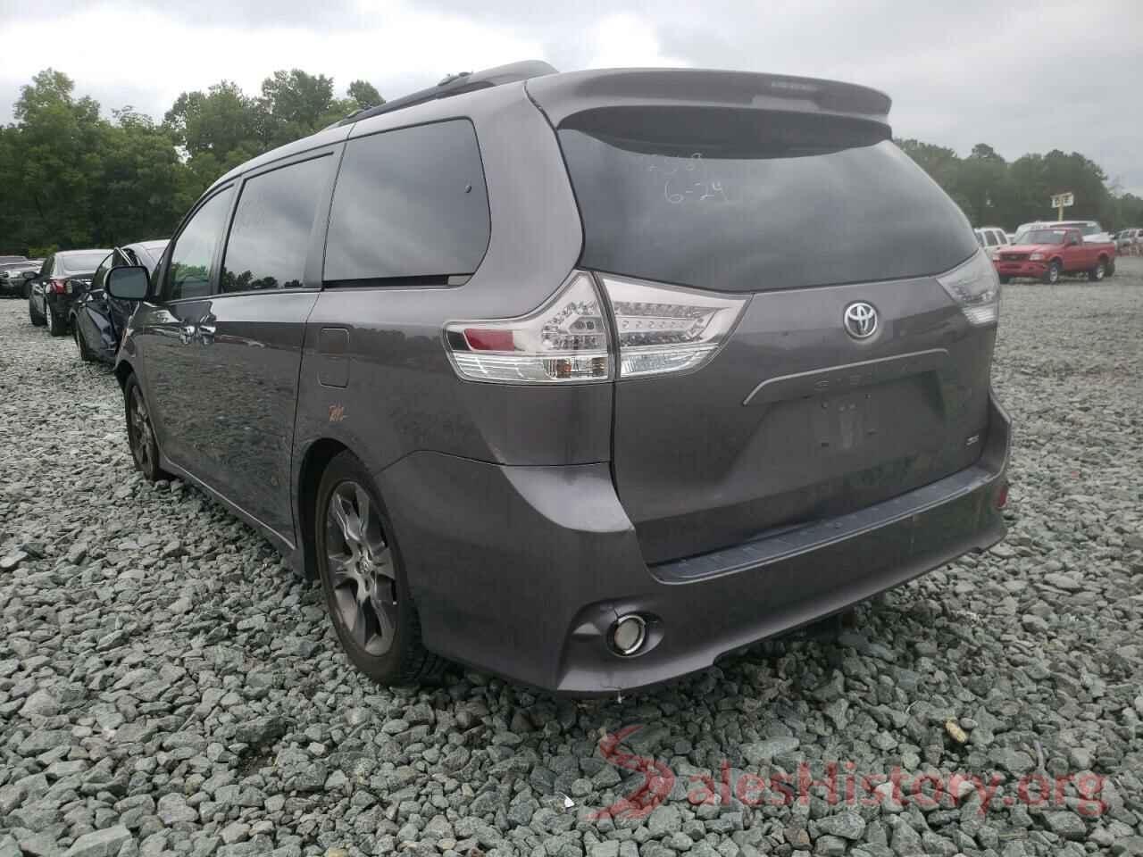 5TDXK3DC6ES449833 2014 TOYOTA SIENNA