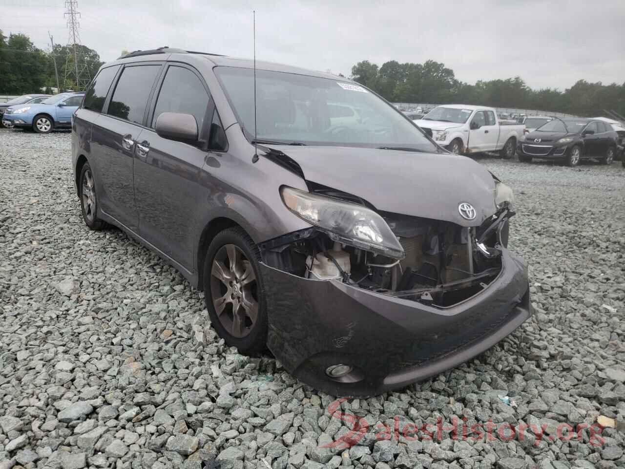 5TDXK3DC6ES449833 2014 TOYOTA SIENNA