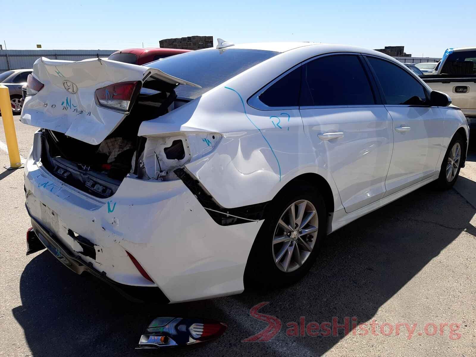 5NPE24AF0JH607093 2018 HYUNDAI SONATA