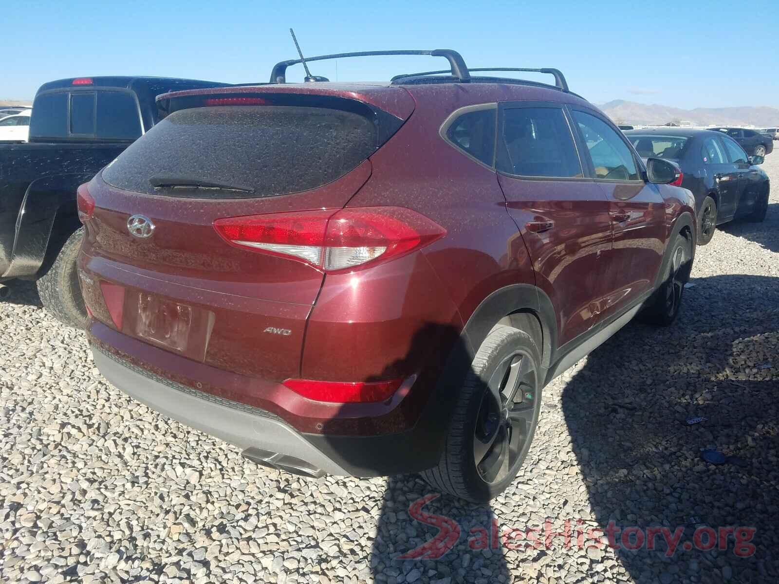 KM8J3CA20HU551610 2017 HYUNDAI TUCSON