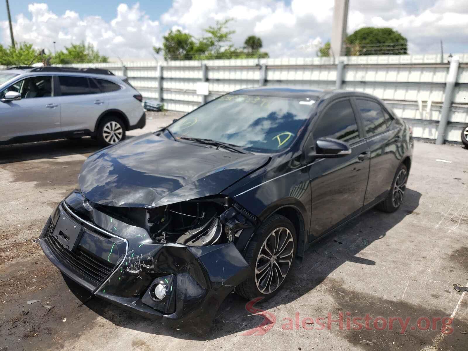 2T1BURHE3GC738909 2016 TOYOTA COROLLA