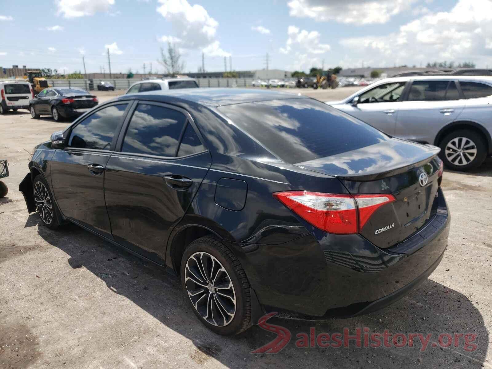 2T1BURHE3GC738909 2016 TOYOTA COROLLA