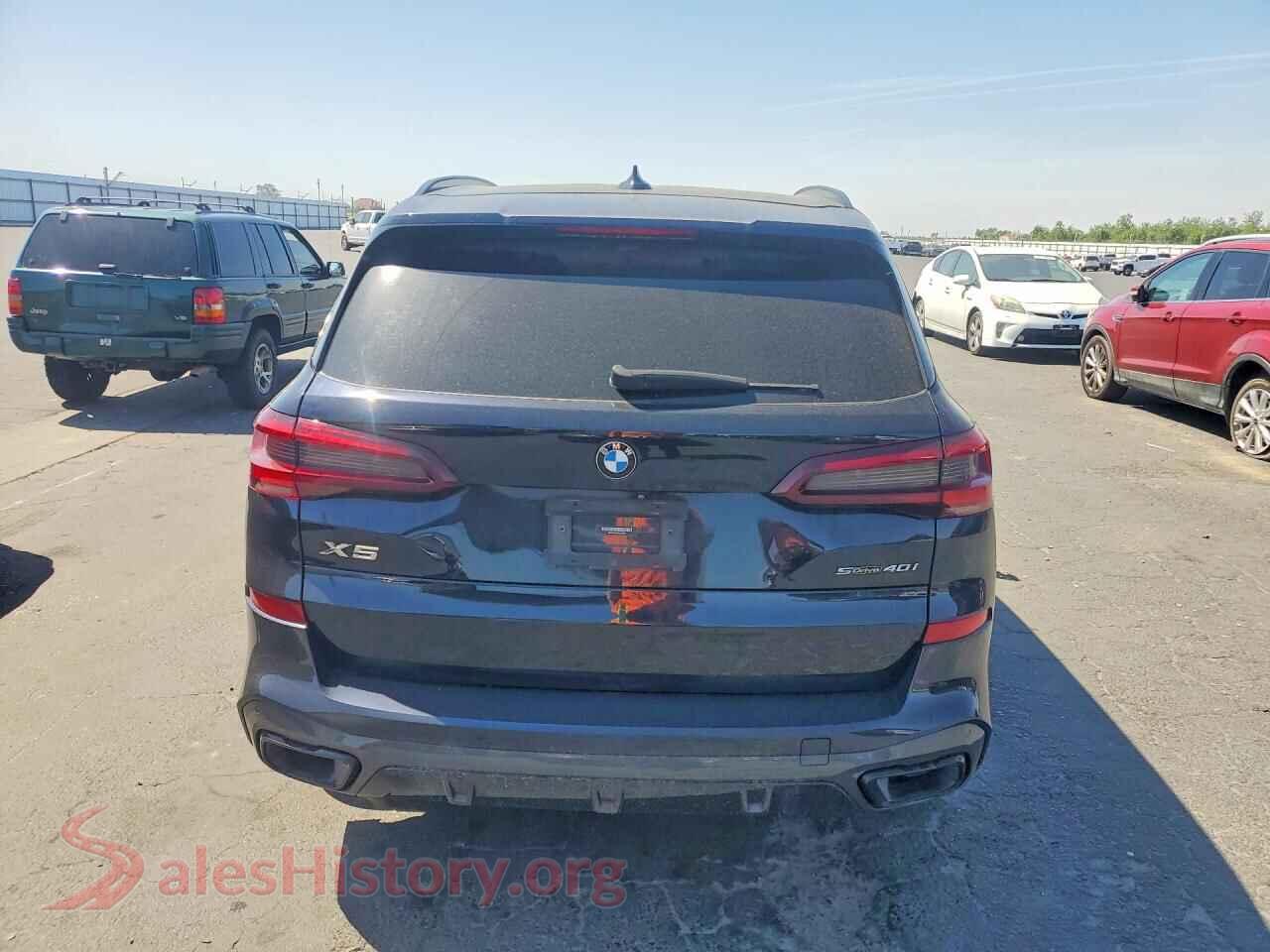 2022 BMW X5 VIN 5UXCR4C00N9J13552, left side view