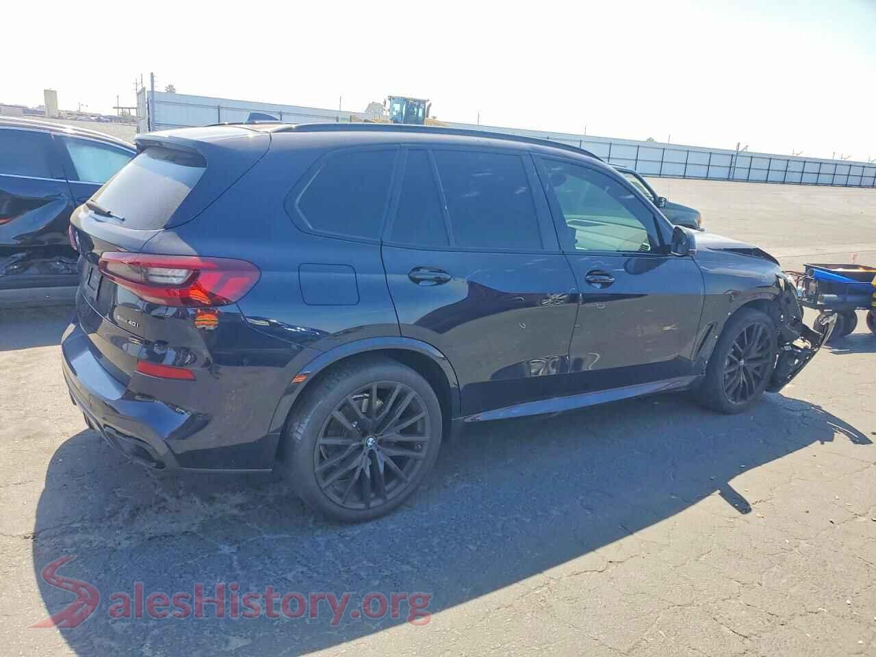 2022 BMW X5 VIN 5UXCR4C00N9J13552, right side view