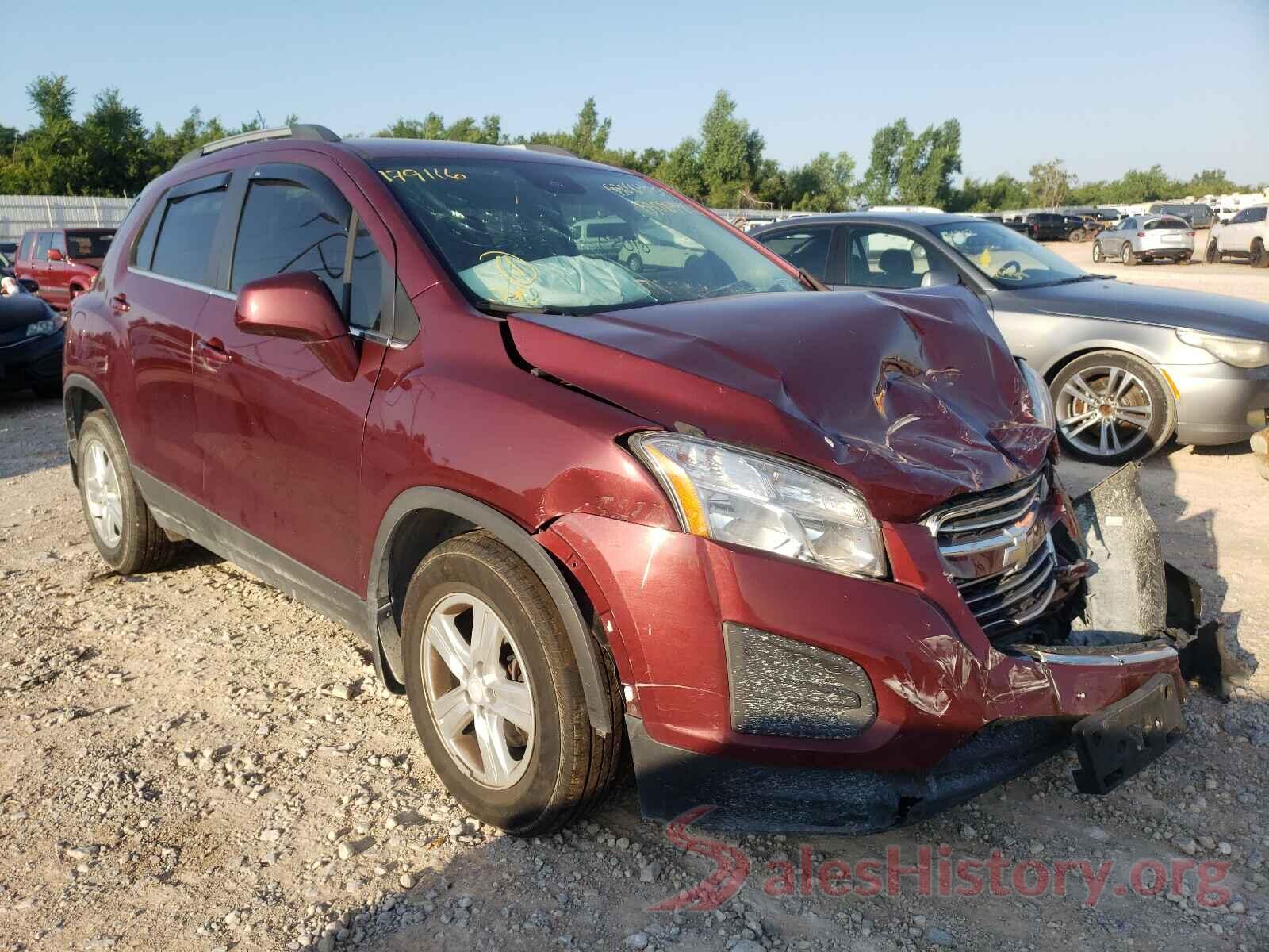 3GNCJLSB3GL179116 2016 CHEVROLET TRAX