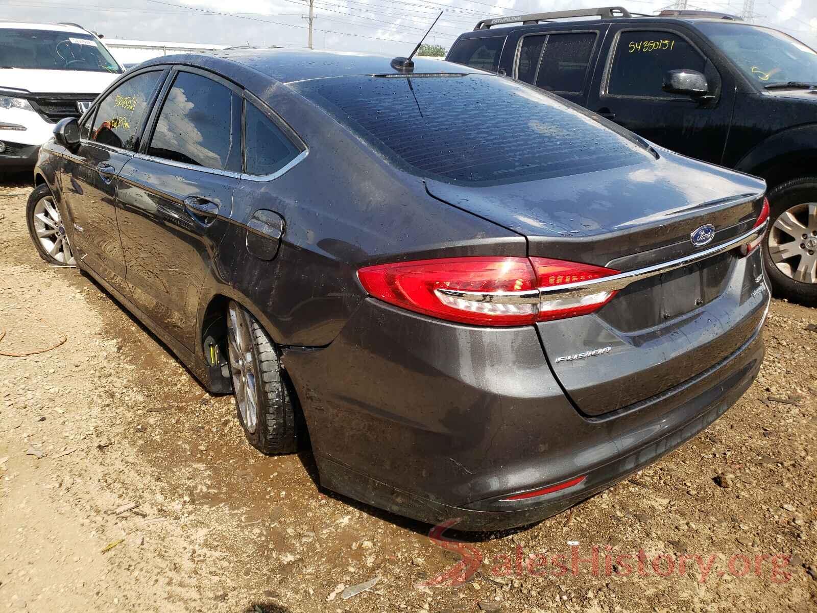 3FA6P0LU9HR381000 2017 FORD FUSION