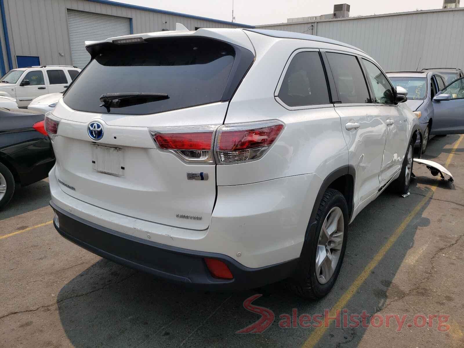 5TDDCRFH7GS020389 2016 TOYOTA HIGHLANDER