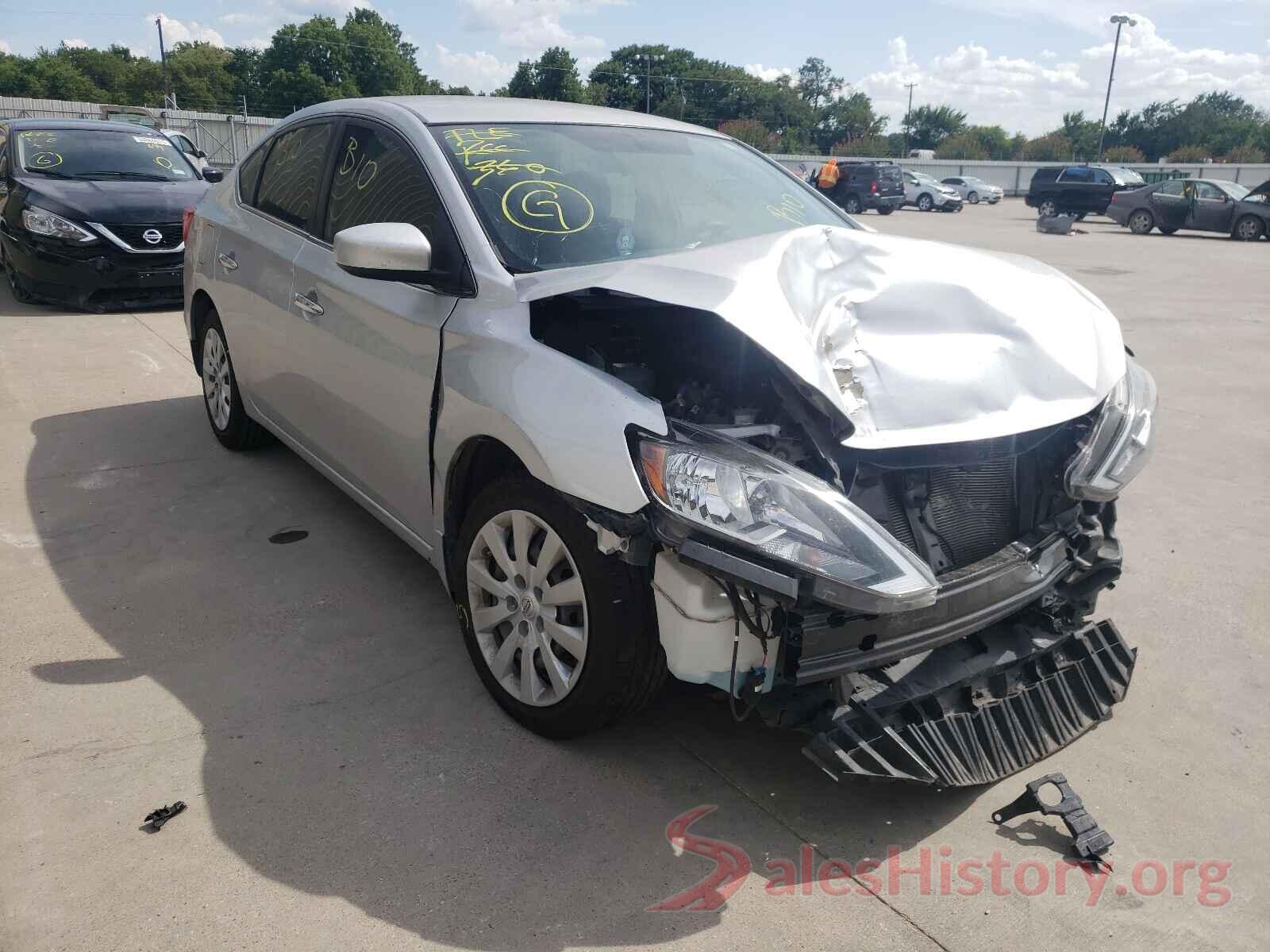 3N1AB7AP9KY230876 2019 NISSAN SENTRA