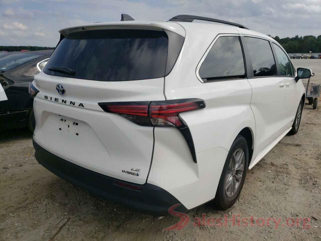 5TDBSKFCXMS020209 2021 TOYOTA SIENNA