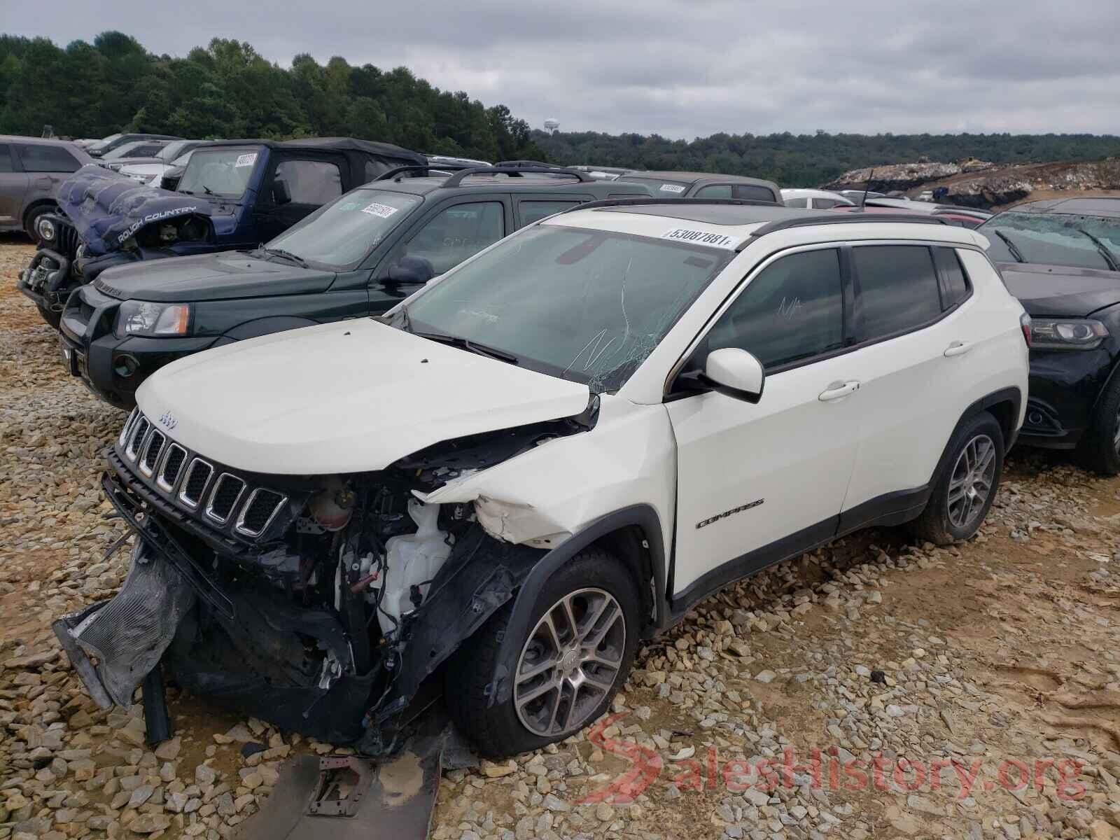 3C4NJCBB8KT655225 2019 JEEP COMPASS