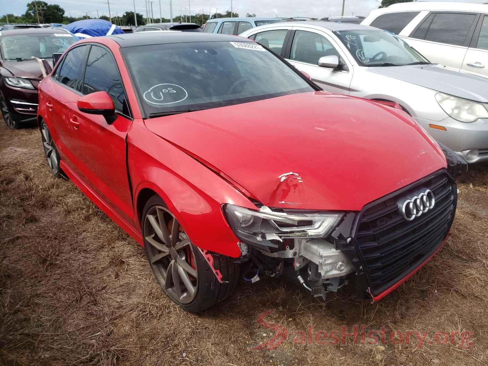 WAUB1GFF2J1004098 2018 AUDI S3