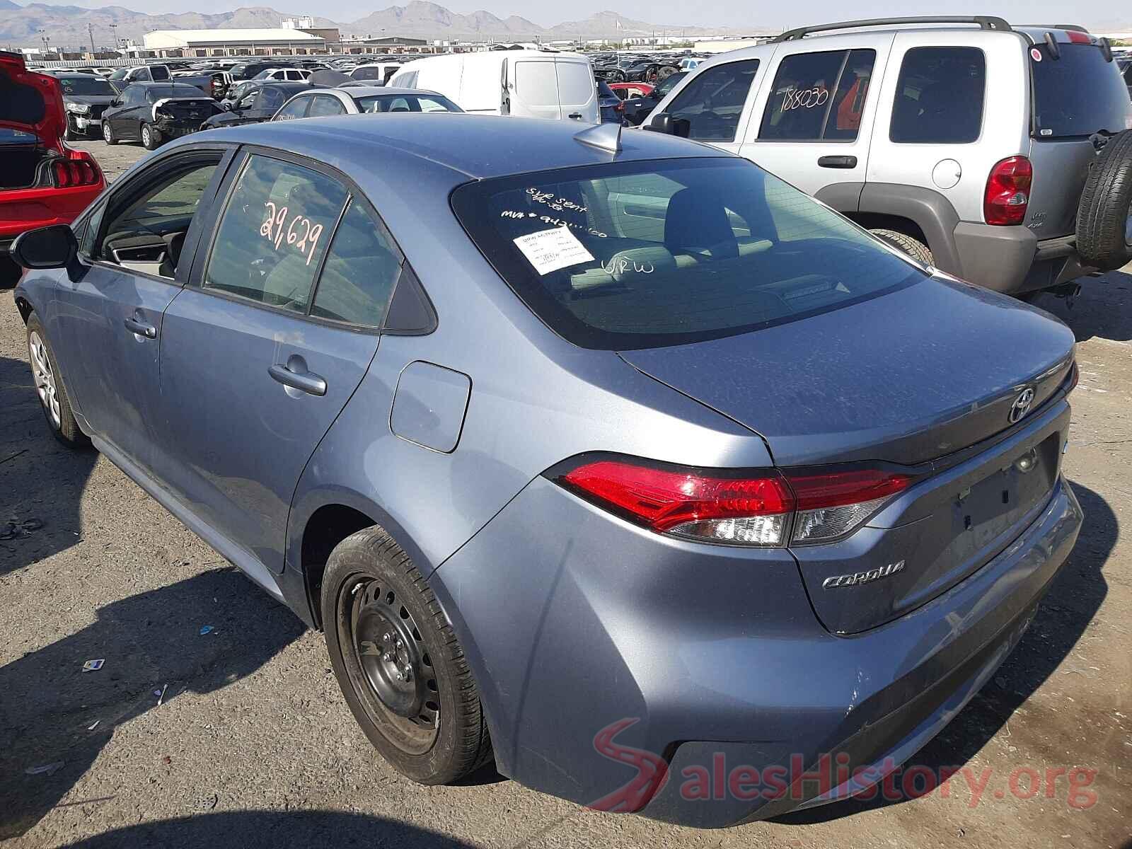 5YFEPRAE9LP109308 2020 TOYOTA COROLLA