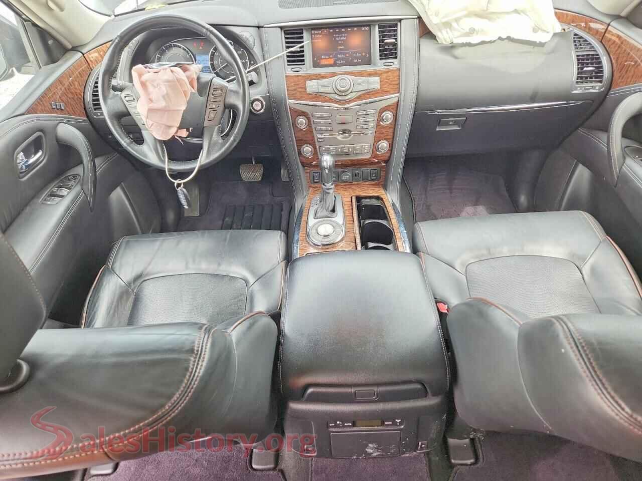 2018 NISSAN ARMADA VIN JN8AY2ND7J9058192, interior dashboard