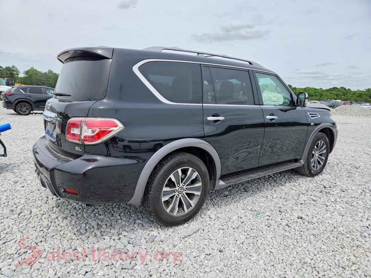 2018 NISSAN ARMADA VIN JN8AY2ND7J9058192, right side view