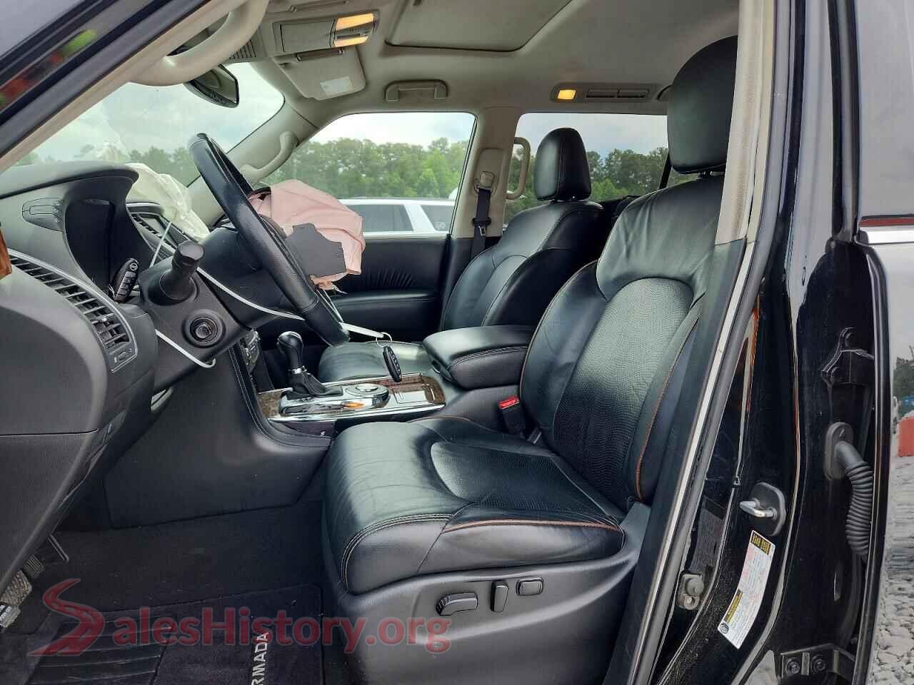 2018 NISSAN ARMADA VIN JN8AY2ND7J9058192, engine bay