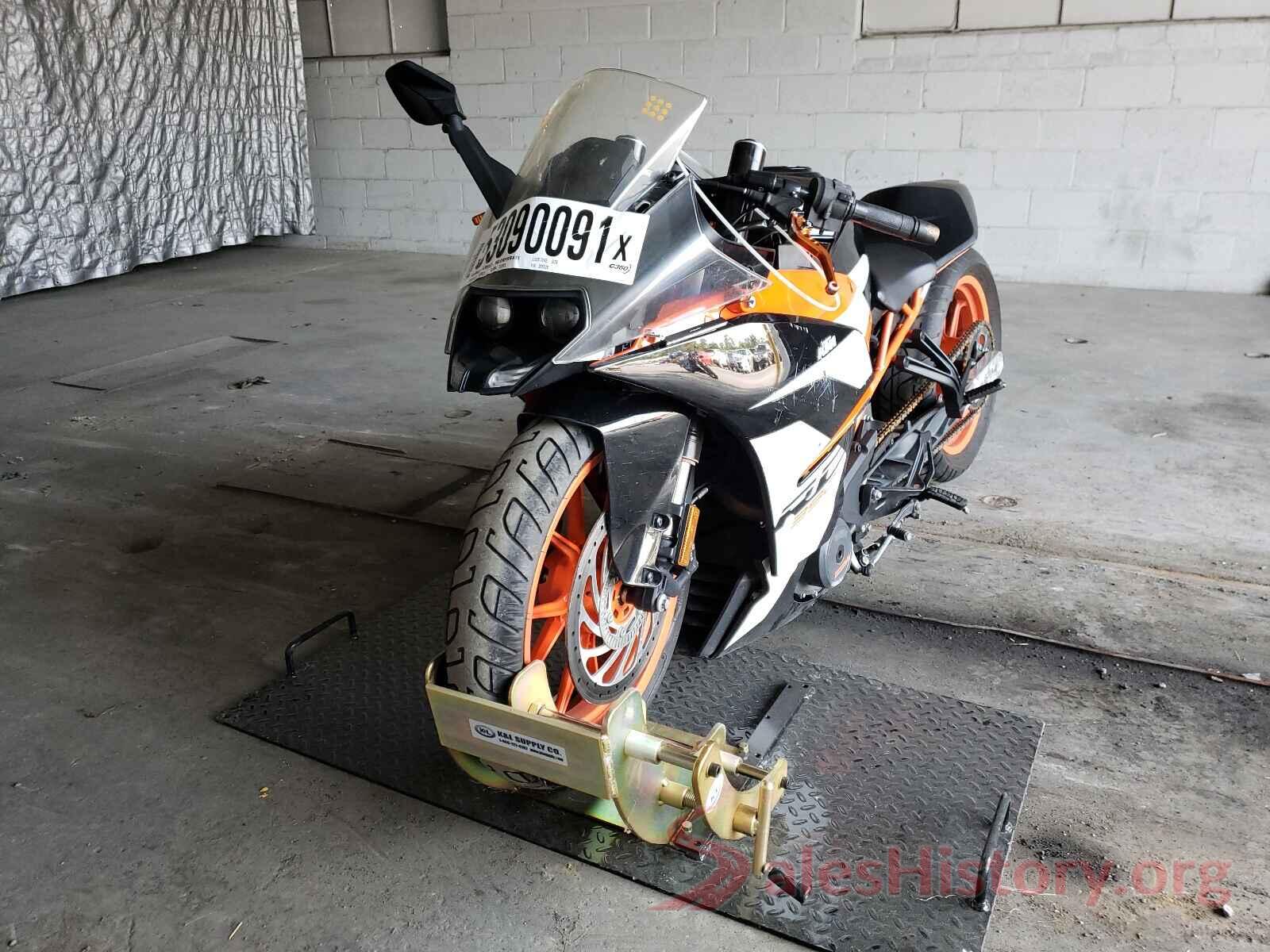 MD2JYJ404HC285528 2017 KTM MOTORCYCLE