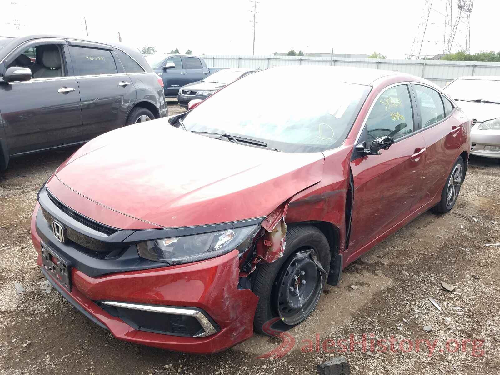 2HGFC2F67KH516803 2019 HONDA CIVIC