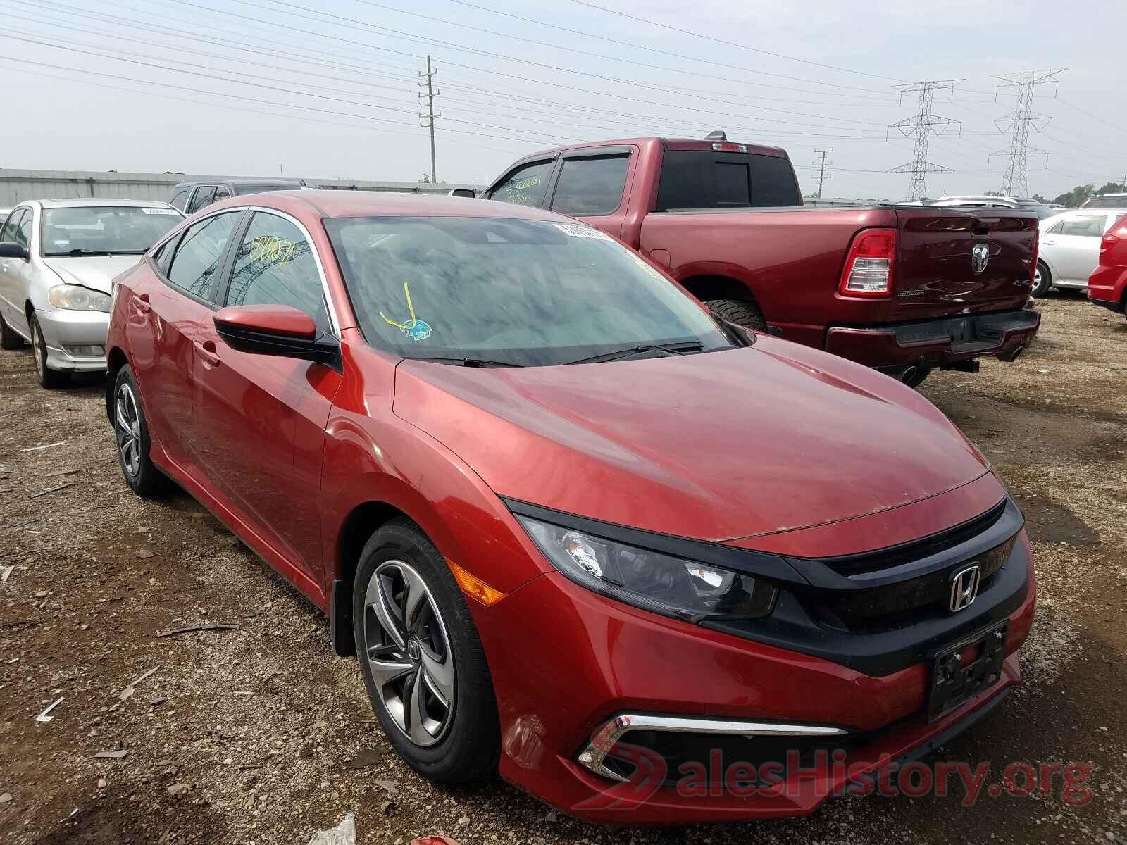 2HGFC2F67KH516803 2019 HONDA CIVIC