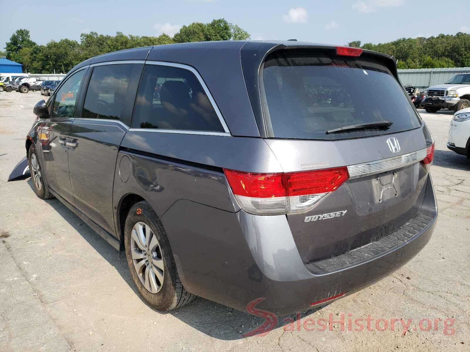 5FNRL5H62GB018709 2016 HONDA ODYSSEY