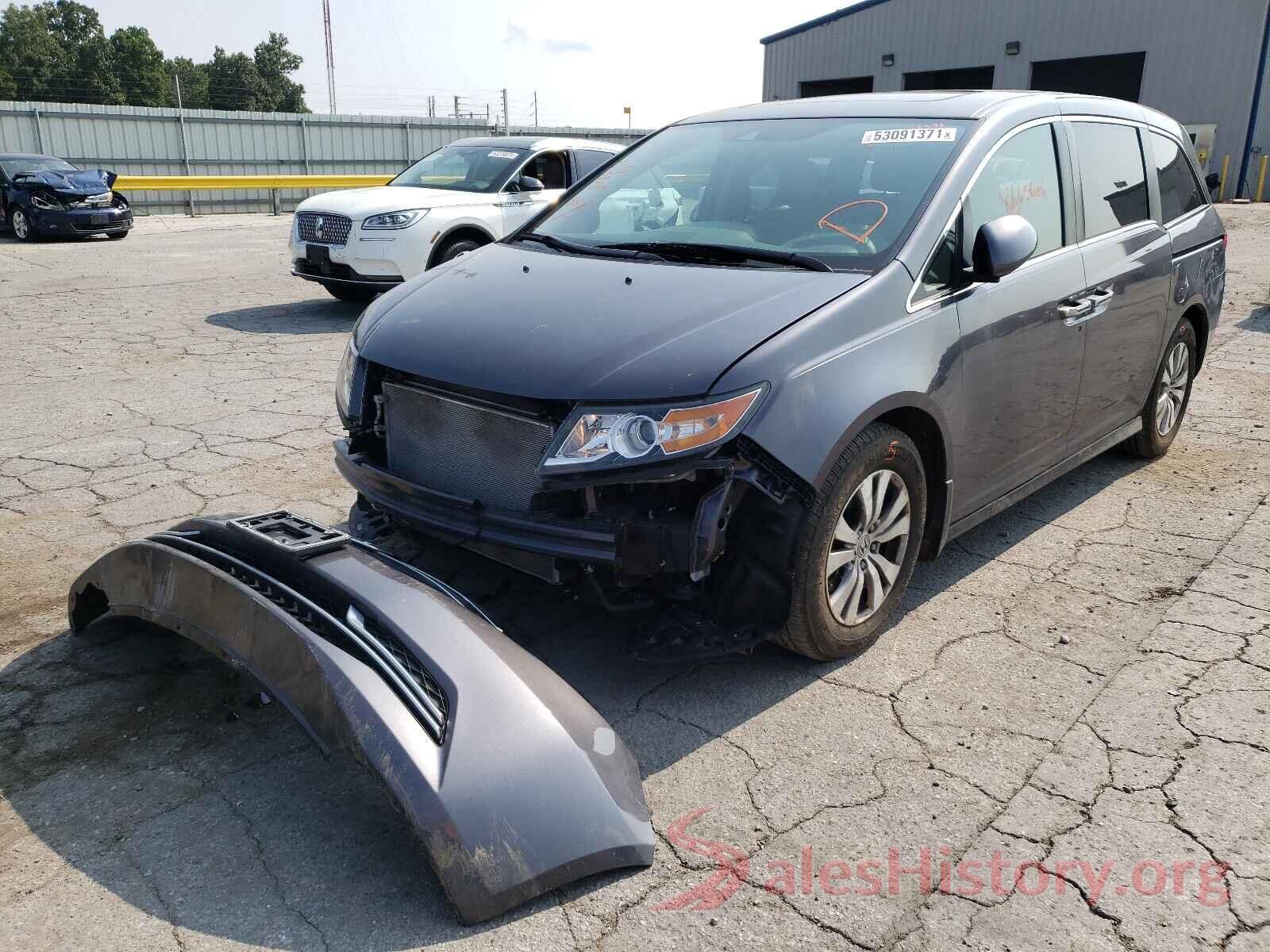 5FNRL5H62GB018709 2016 HONDA ODYSSEY