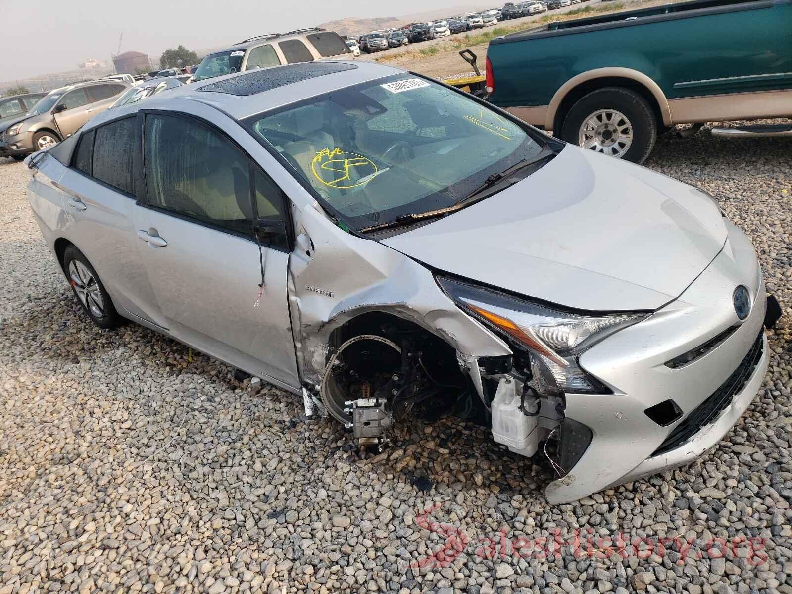 JTDKARFU6G3509474 2016 TOYOTA PRIUS