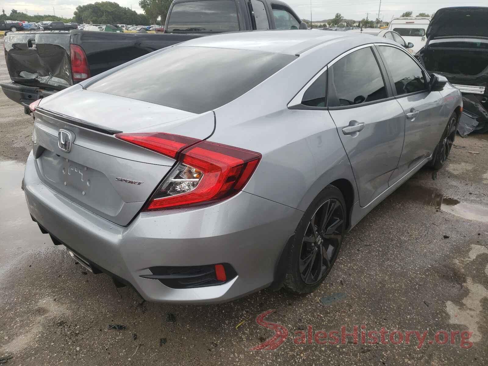 2HGFC2F83KH604555 2019 HONDA CIVIC