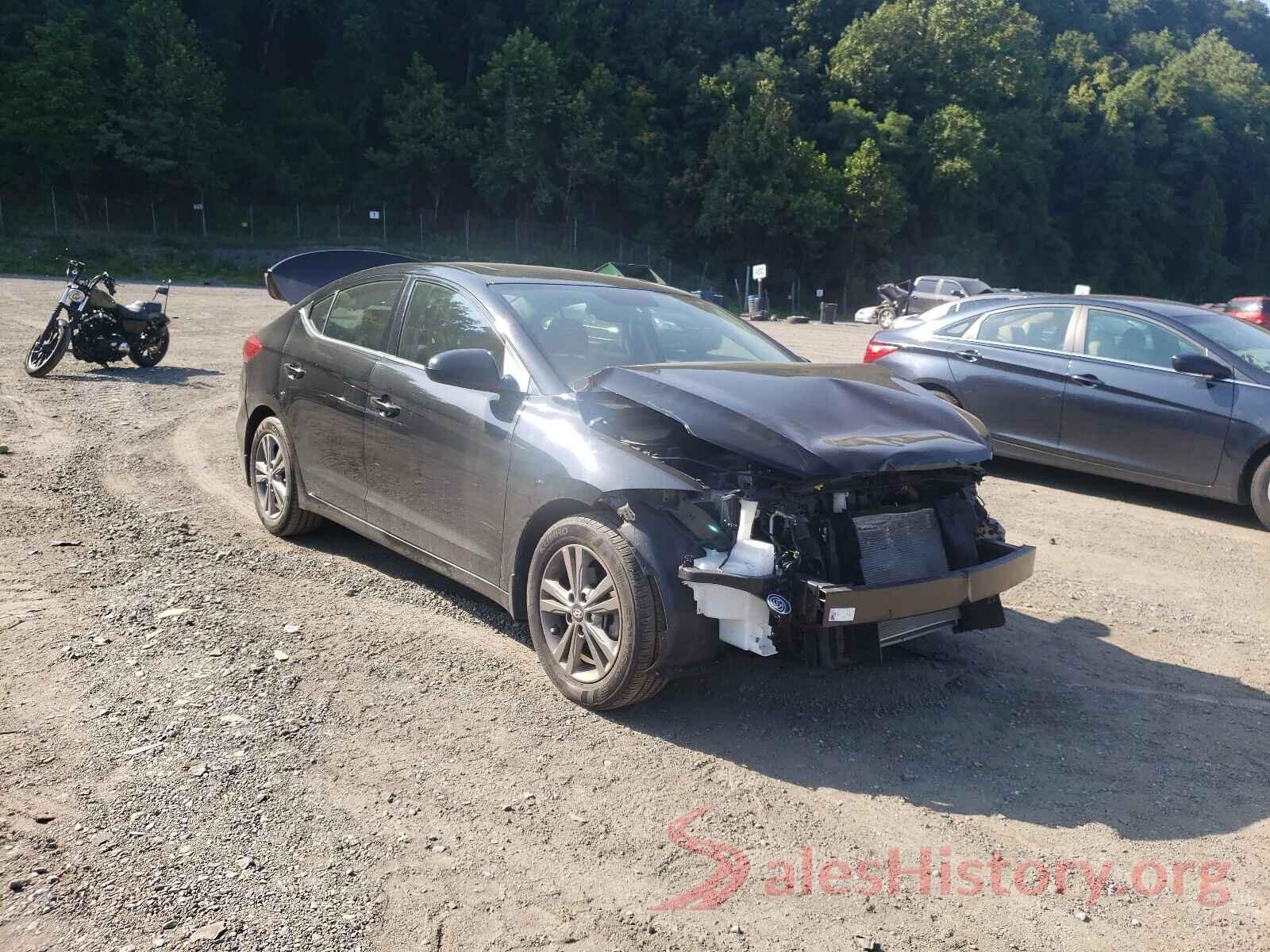 5NPD84LF7JH310152 2018 HYUNDAI ELANTRA