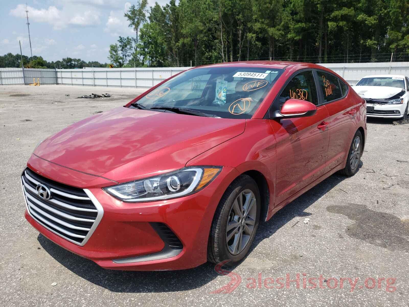 5NPD84LF6JH234309 2018 HYUNDAI ELANTRA