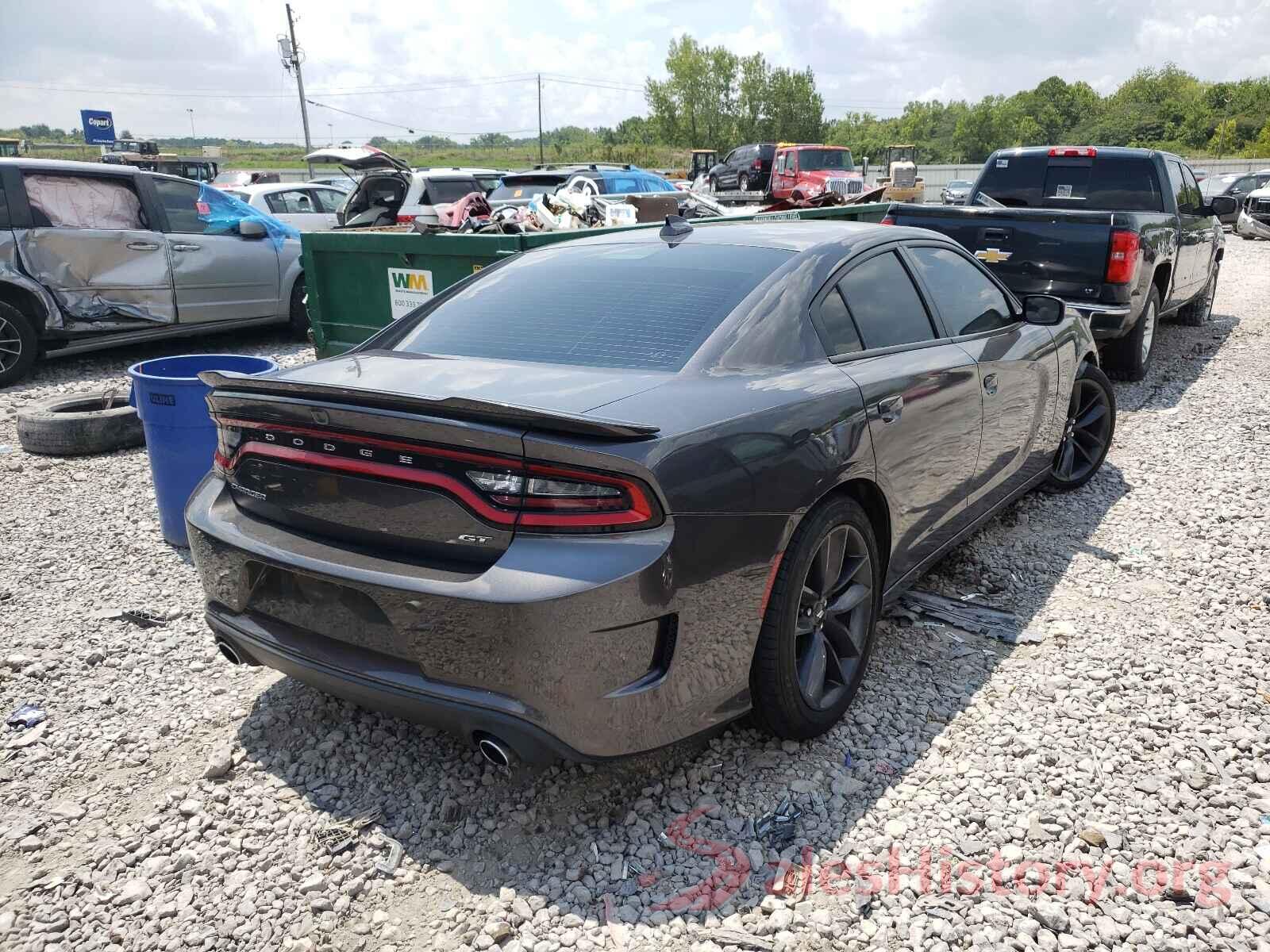 2C3CDXHG5KH608014 2019 DODGE CHARGER