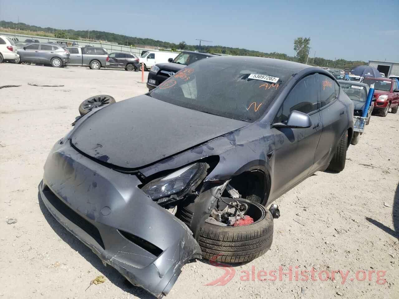 7SAYGDEF5NF381925 2022 TESLA MODEL Y