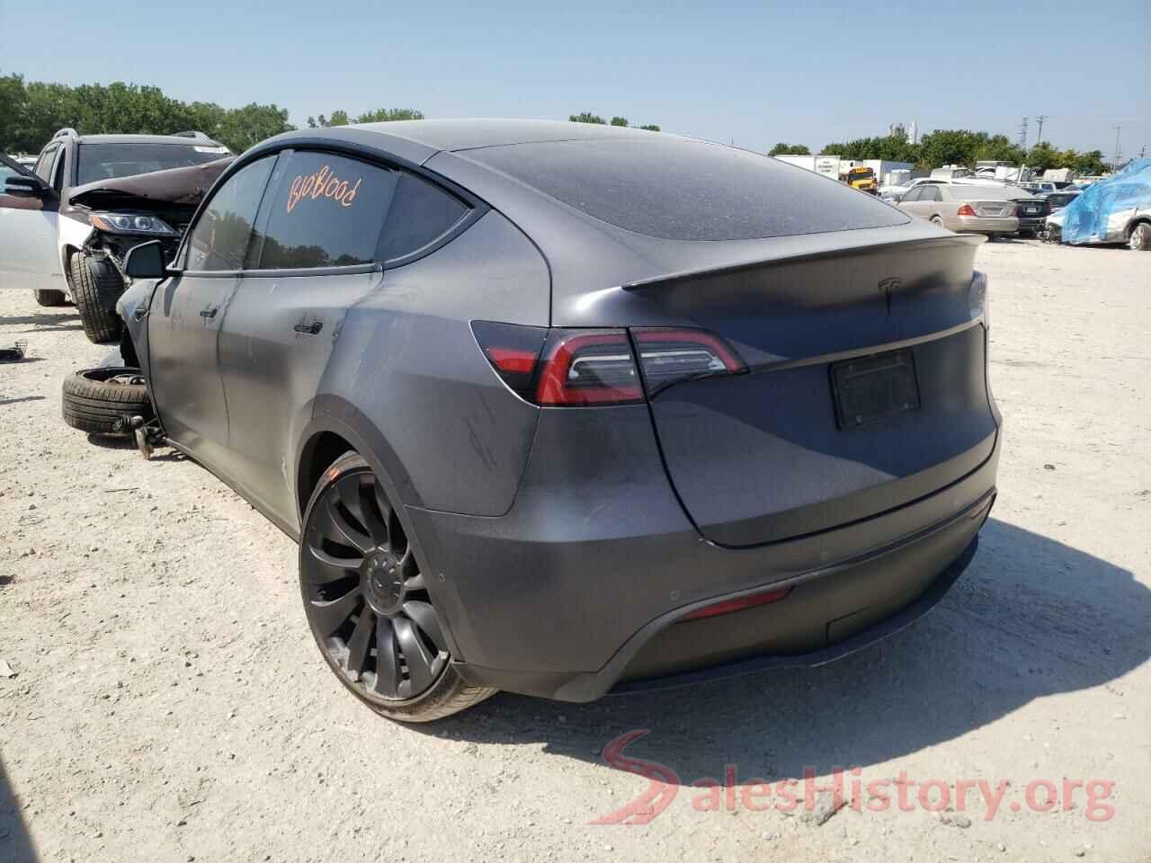 7SAYGDEF5NF381925 2022 TESLA MODEL Y